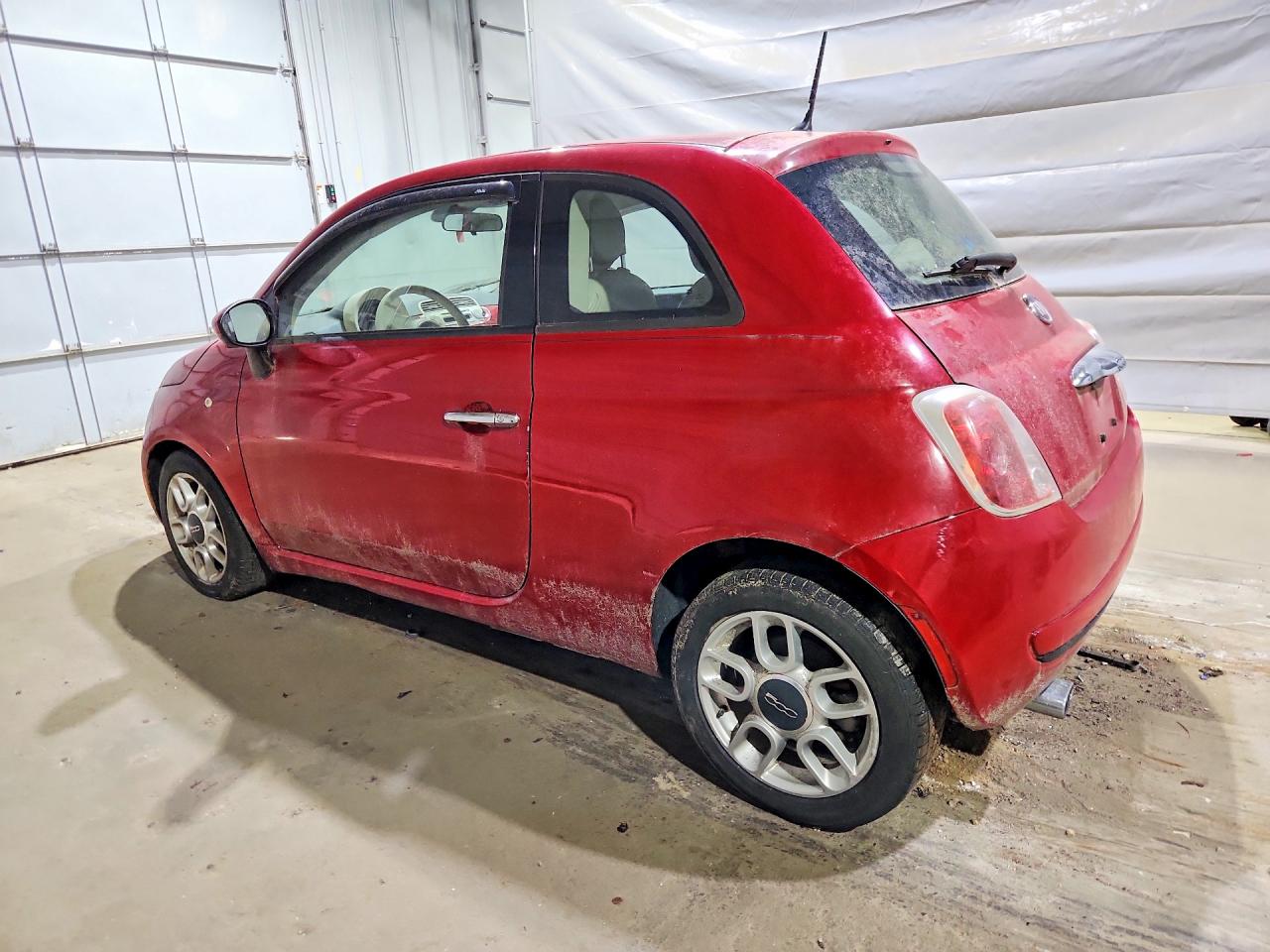 2015 Fiat 500 Pop Красный vin: 3C3CFFAR3FT568898