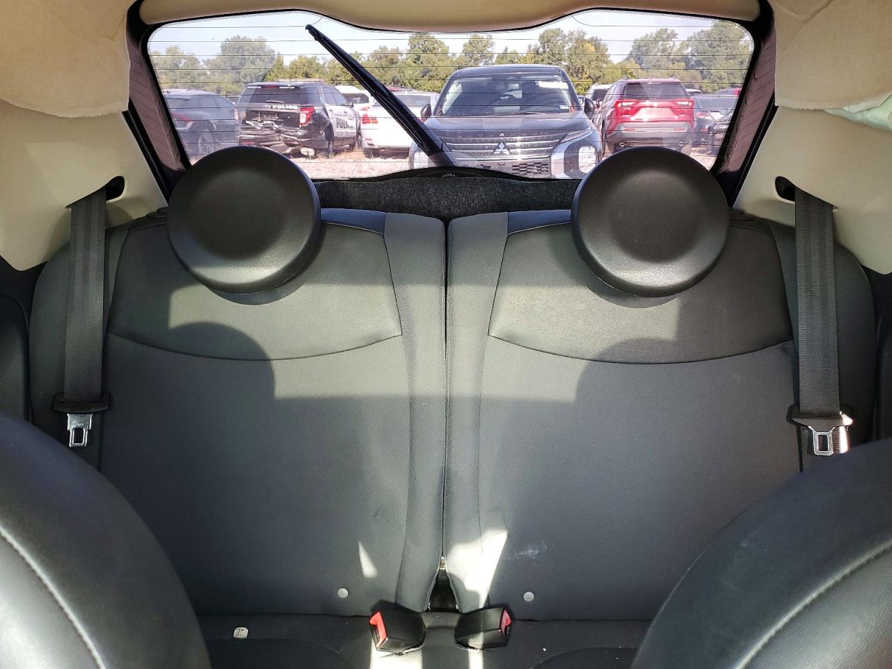 2012 Fiat 500 Pop Gray vin: 3C3CFFAR4CT383299
