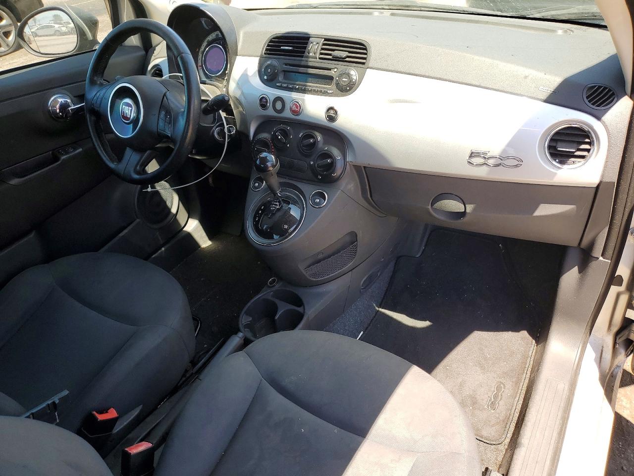 2013 Fiat 500 Pop Silver vin: 3C3CFFAR4DT688707
