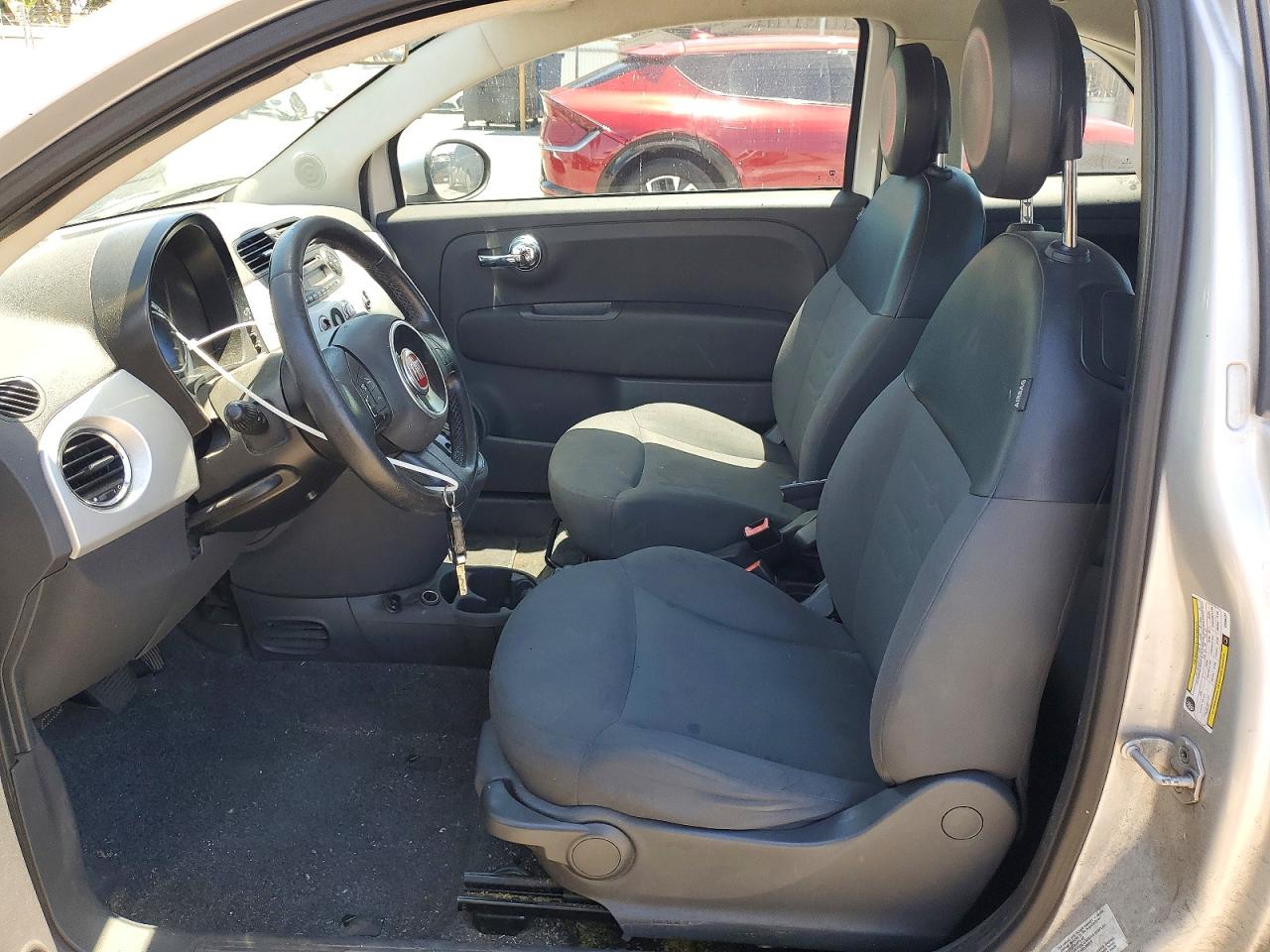 2013 Fiat 500 Pop Silver vin: 3C3CFFAR4DT688707