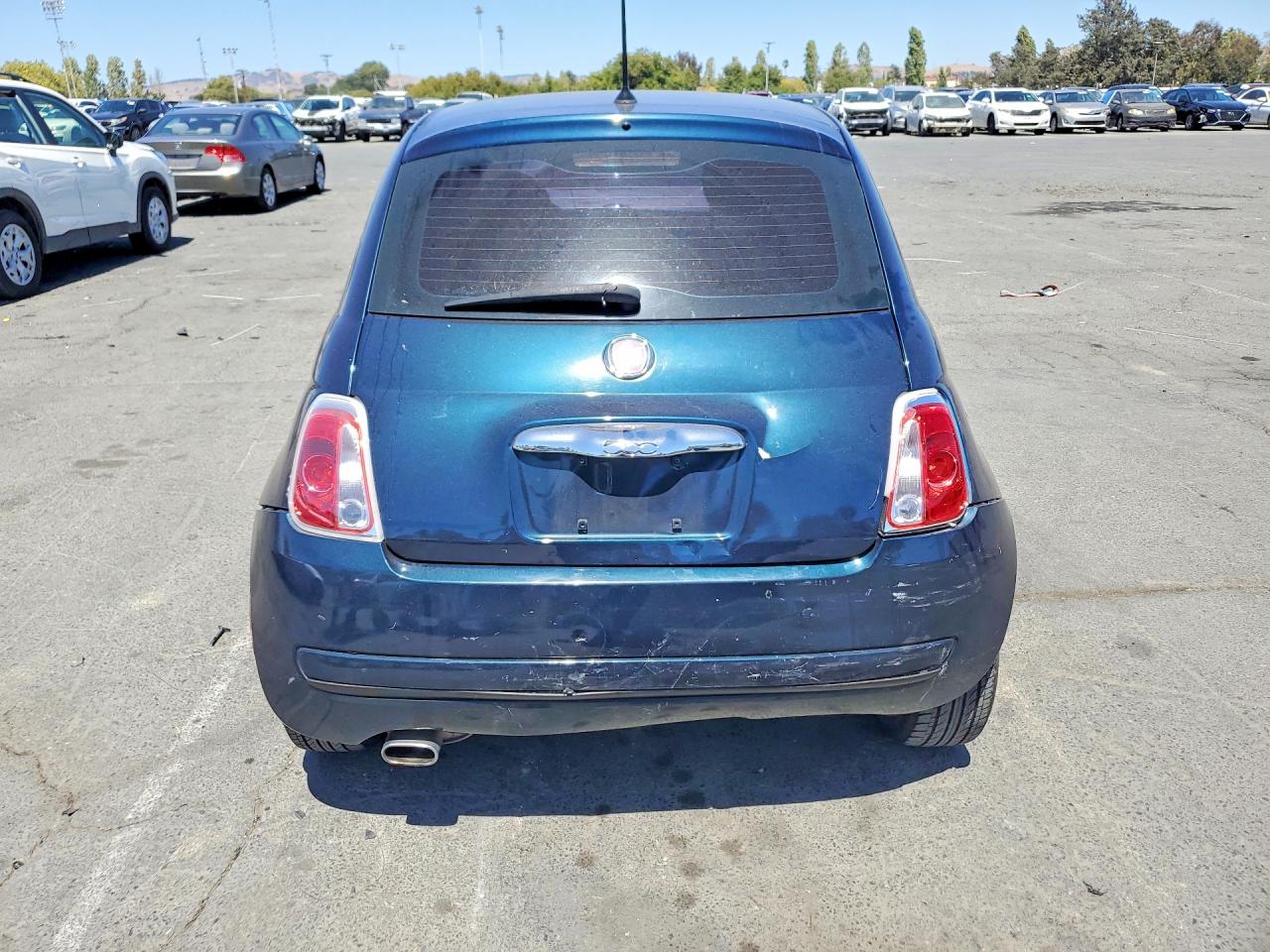2013 Fiat 500 Pop Teal vin: 3C3CFFAR5DT511647