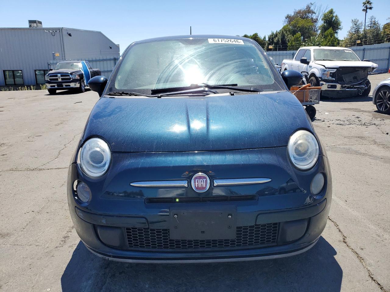 2013 Fiat 500 Pop Teal vin: 3C3CFFAR5DT511647