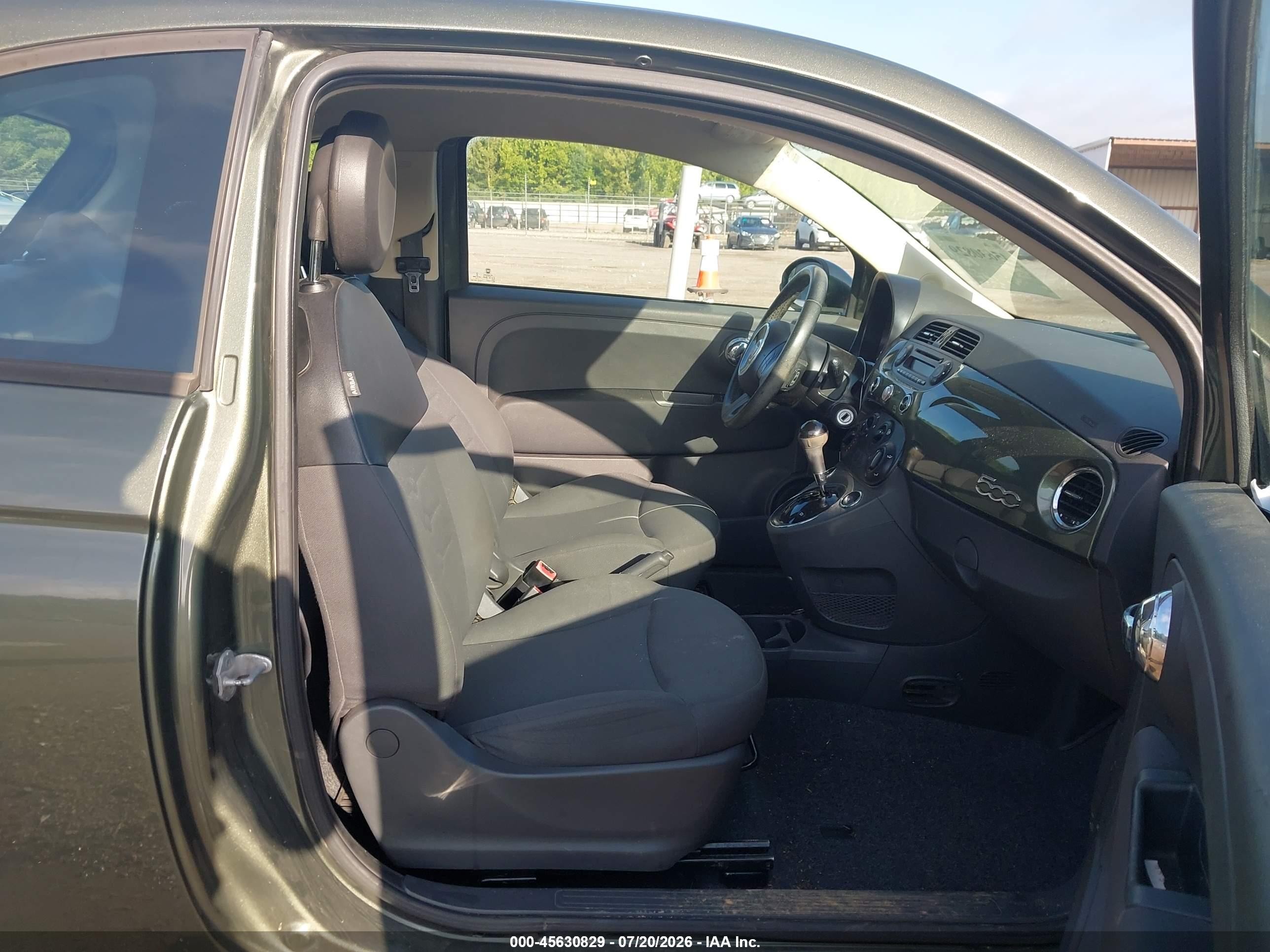 2013 Fiat 500 Pop Green vin: 3C3CFFAR6DT739219