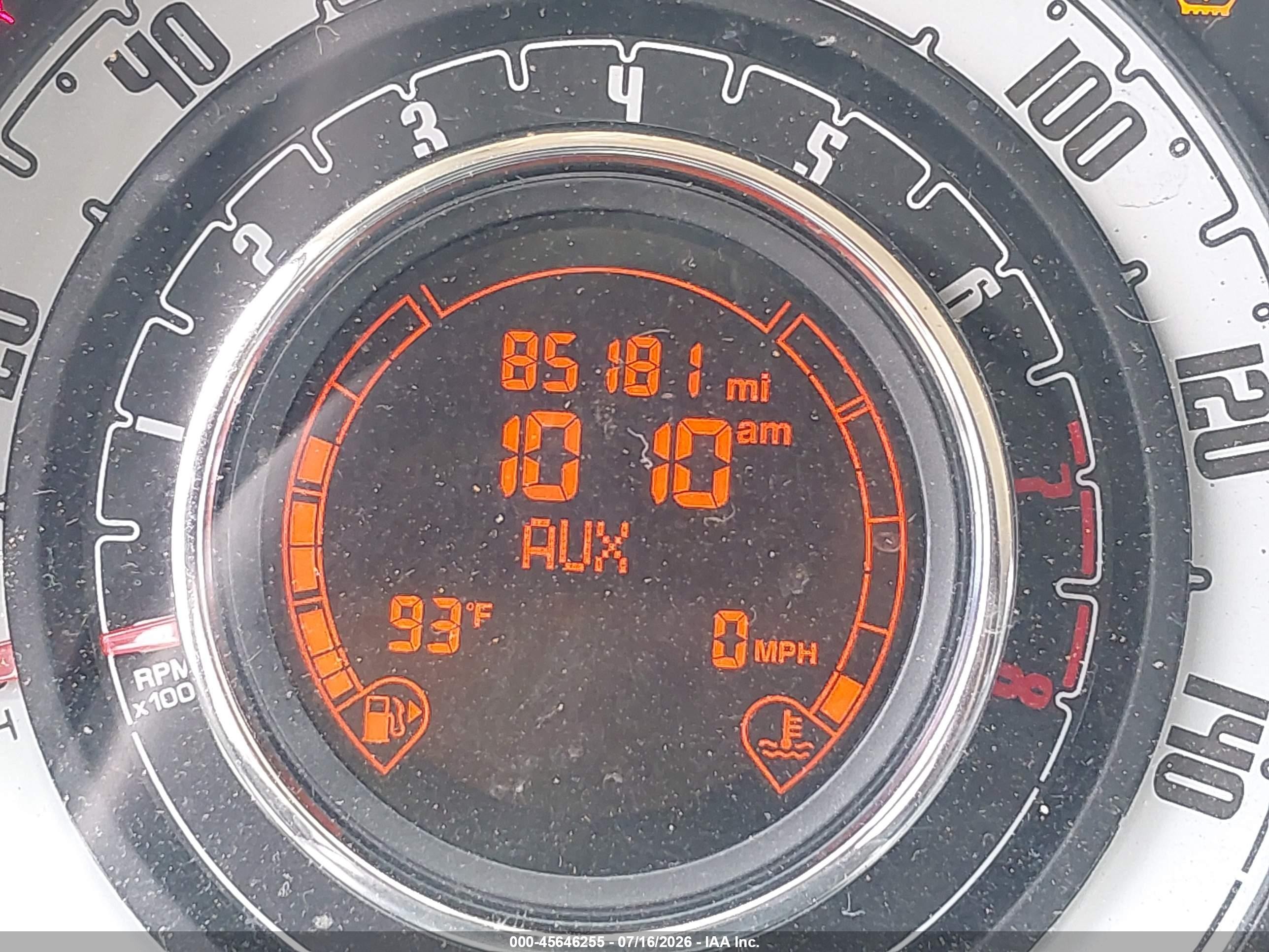 2013 Fiat 500 Pop Gray vin: 3C3CFFAR6DT751385