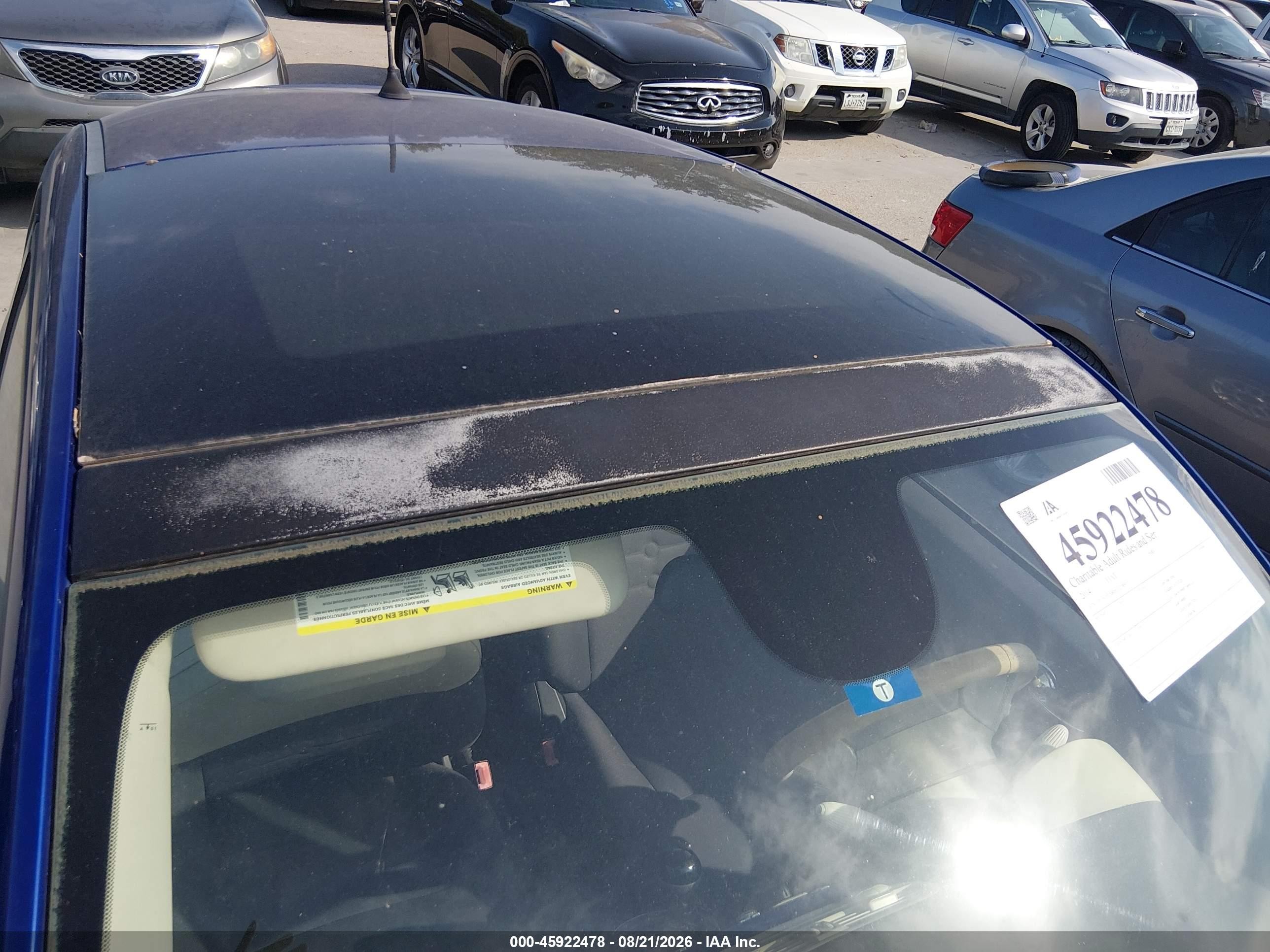 2014 Fiat 500 Pop Blue vin: 3C3CFFAR6ET218955