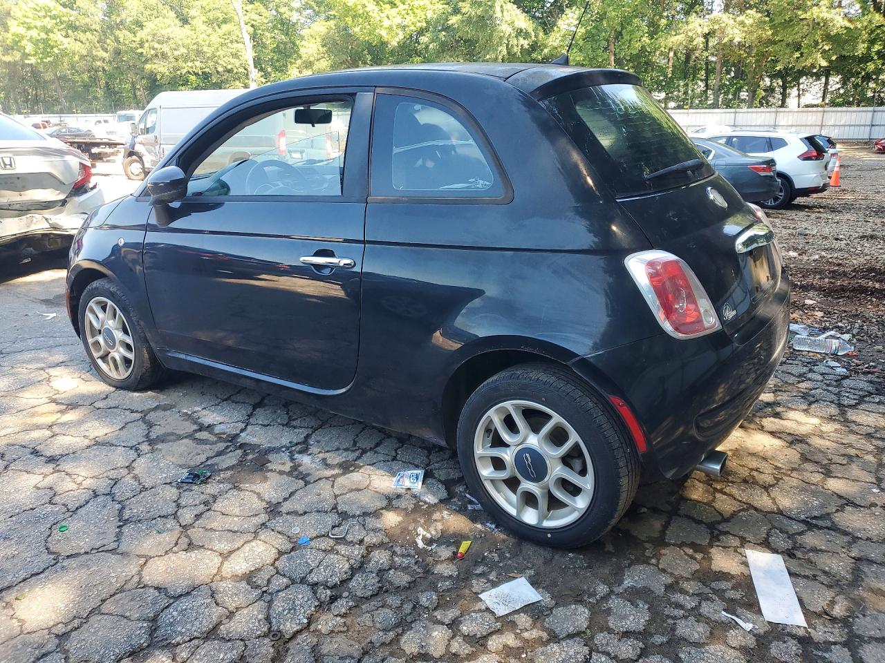 2013 Fiat 500 Pop Black vin: 3C3CFFAR7DT534296
