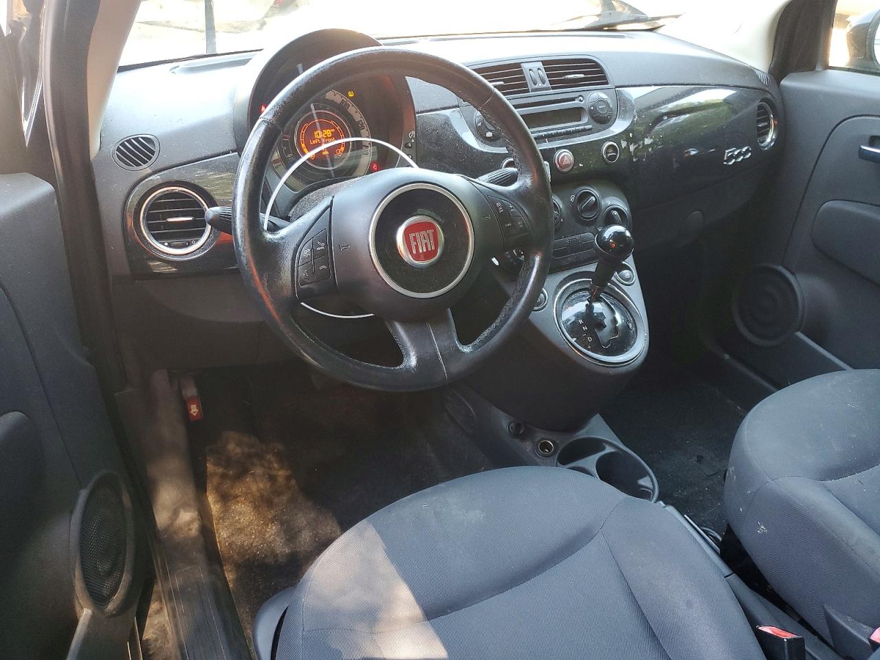 2013 Fiat 500 Pop Black vin: 3C3CFFAR7DT534296
