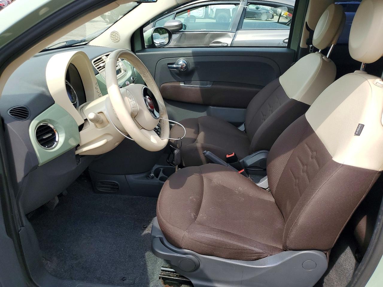 2014 Fiat 500 Pop Green vin: 3C3CFFAR7ET184976