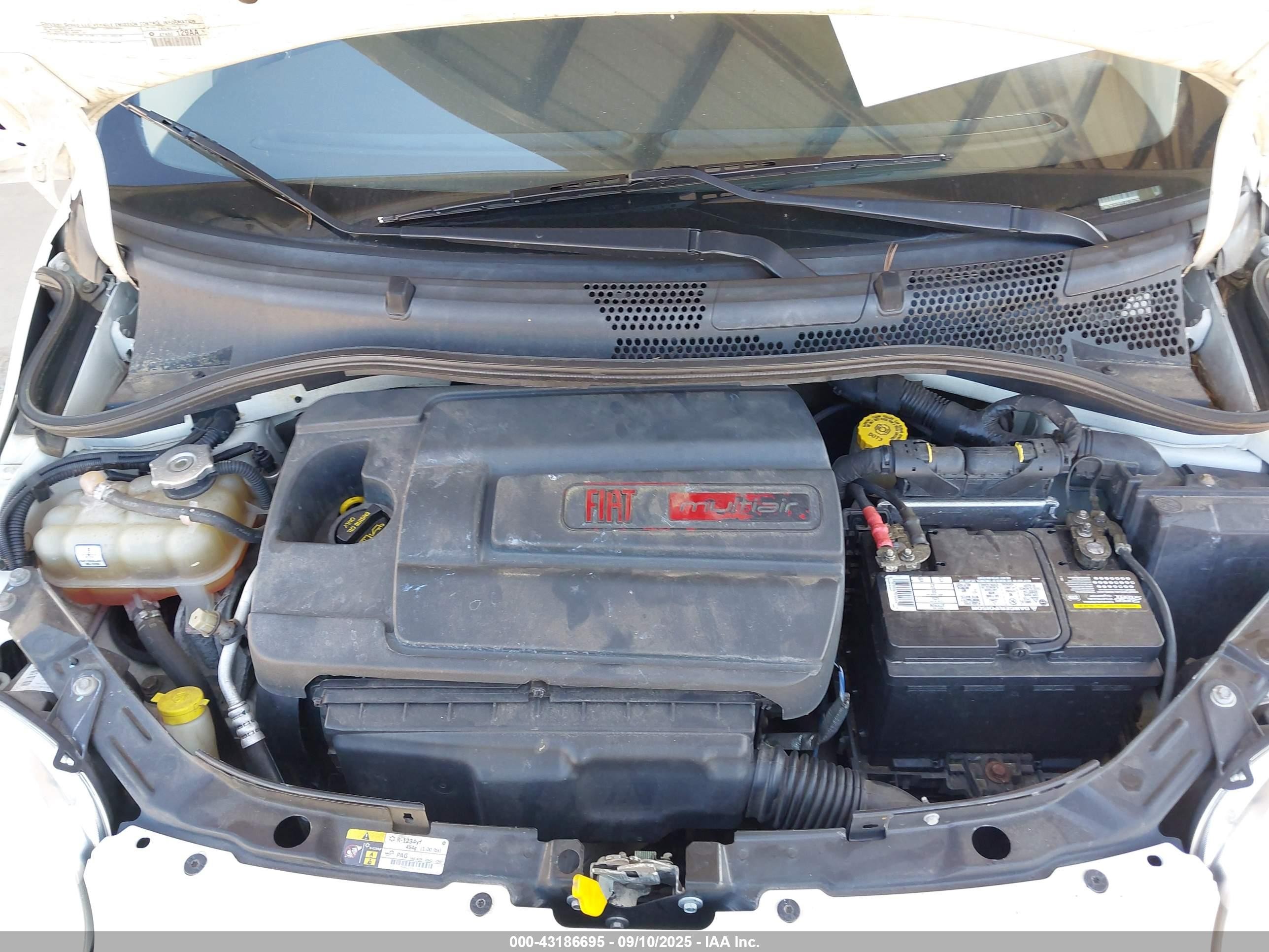 2015 Fiat 500 Pop Белый vin: 3C3CFFAR7FT579726