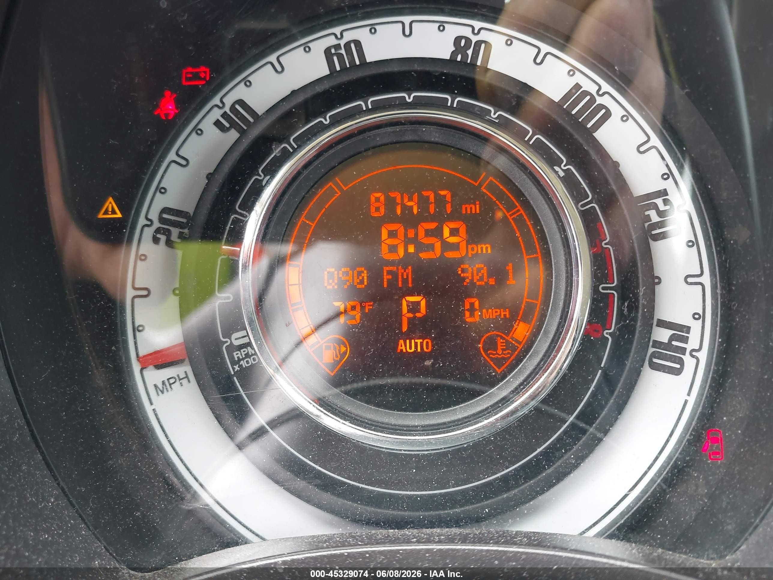 2012 Fiat 500 Pop Black vin: 3C3CFFAR8CT277292