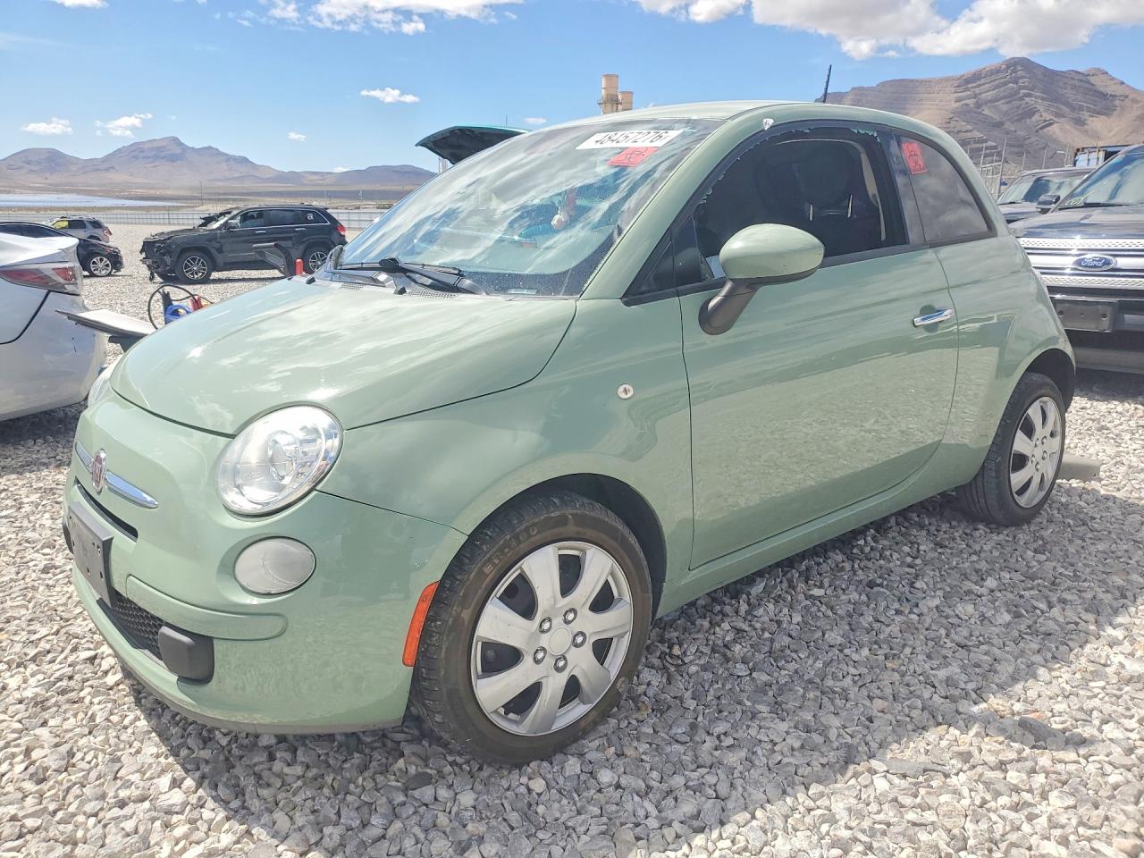 2014 Fiat 500 Pop Green vin: 3C3CFFAR8ET174375