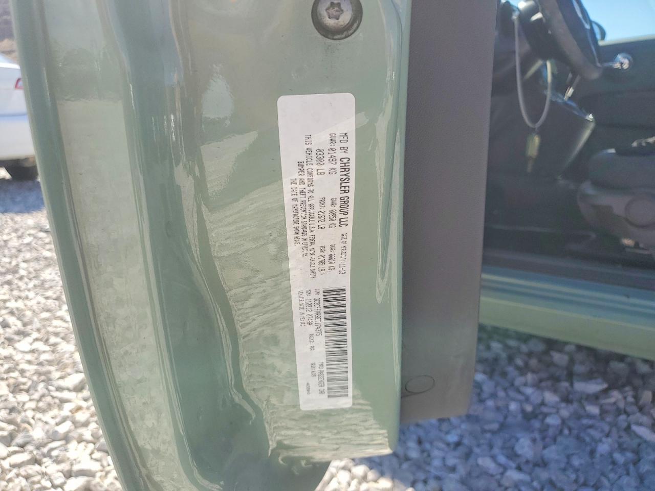 2014 Fiat 500 Pop Green vin: 3C3CFFAR8ET174375