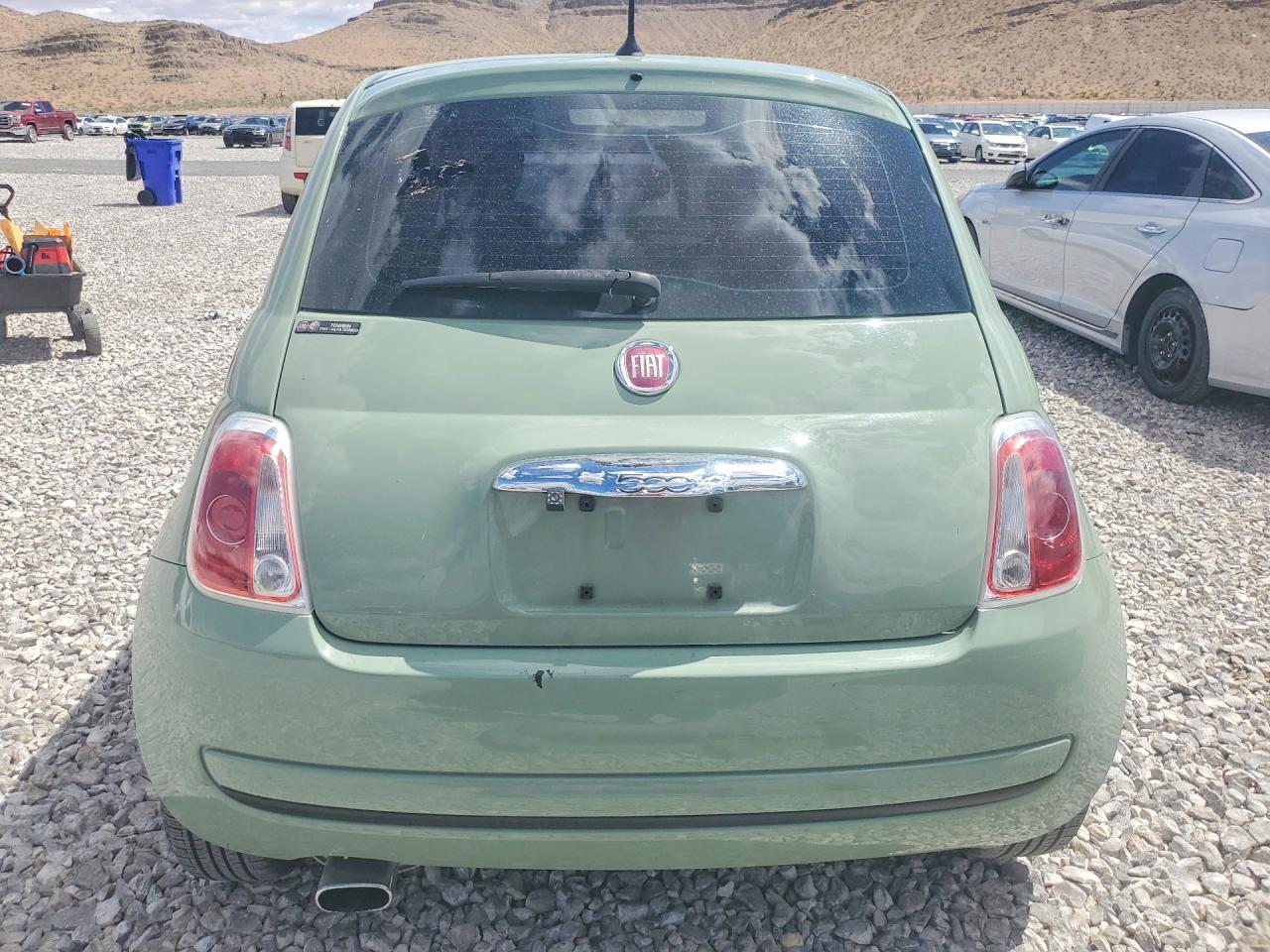 2014 Fiat 500 Pop Green vin: 3C3CFFAR8ET174375