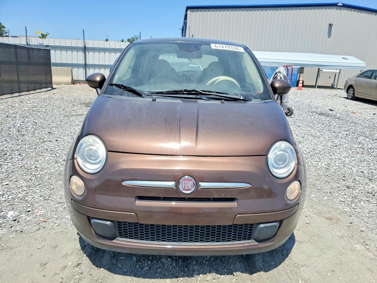 2015 Fiat 500 Pop Brown vin: 3C3CFFAR8FT502167
