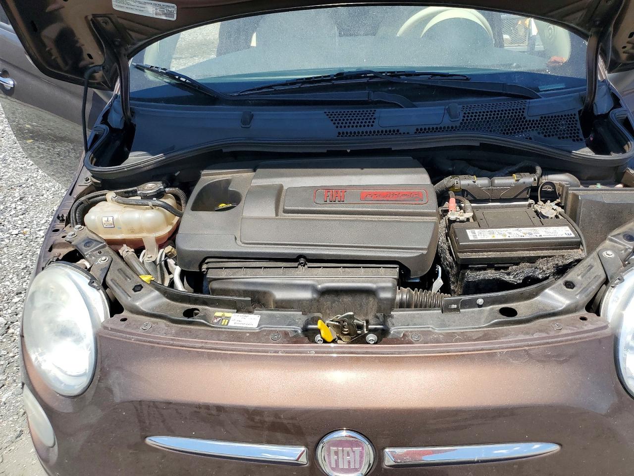 2015 Fiat 500 Pop Brown vin: 3C3CFFAR8FT502167