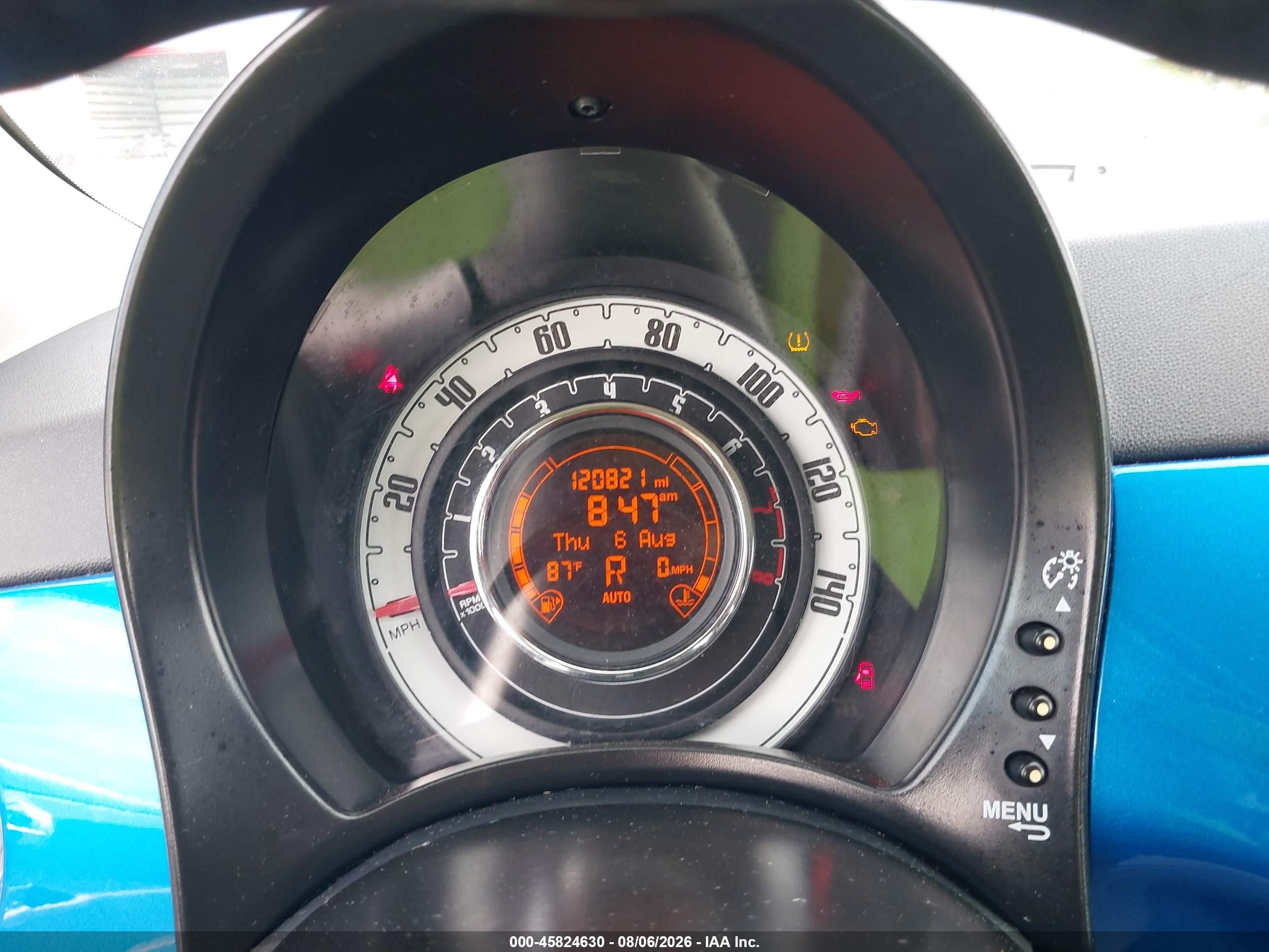 2015 Fiat 500 Pop Blue vin: 3C3CFFAR8FT558531