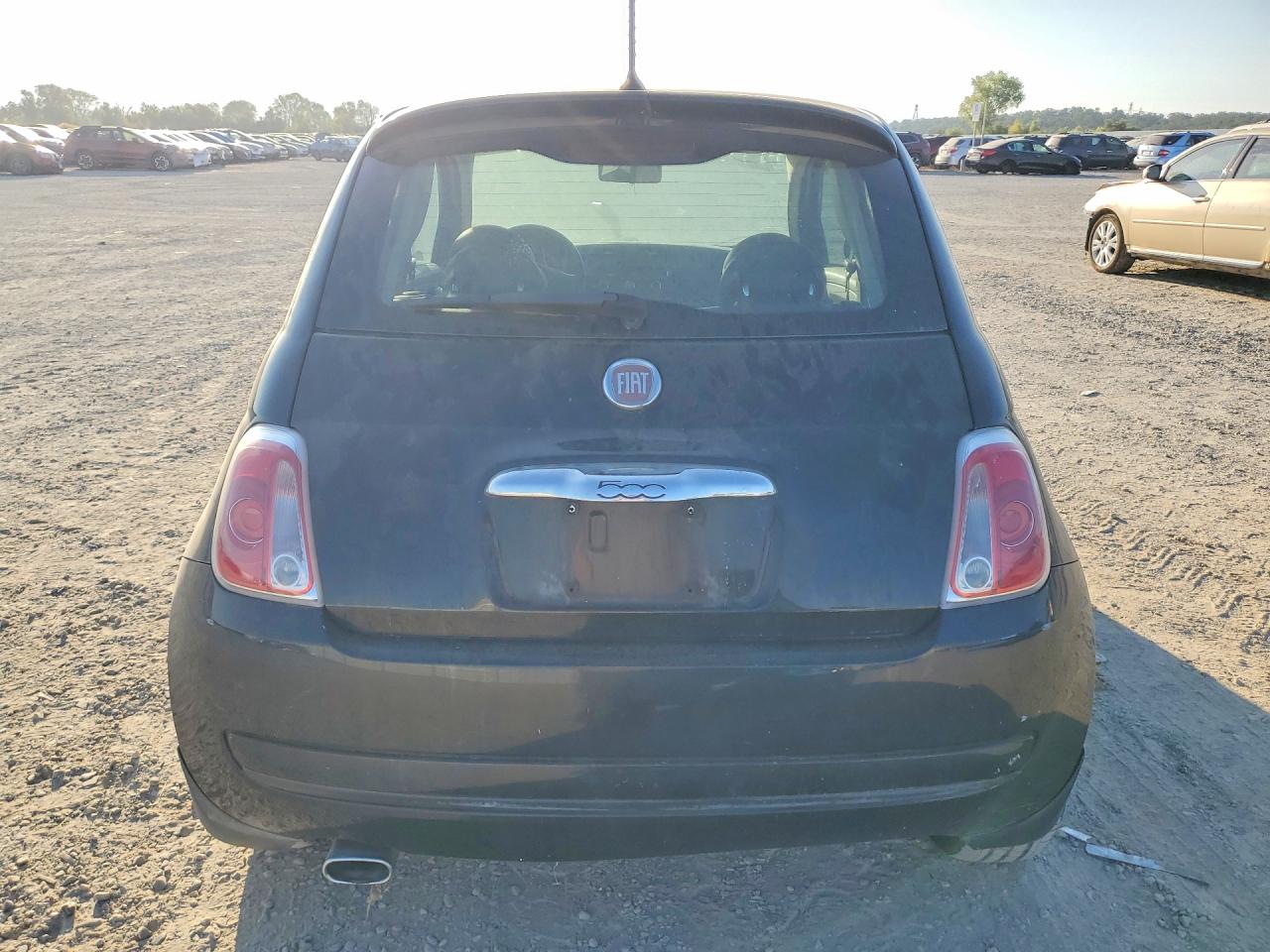 2013 Fiat 500 Pop Gray vin: 3C3CFFAR9DT673961