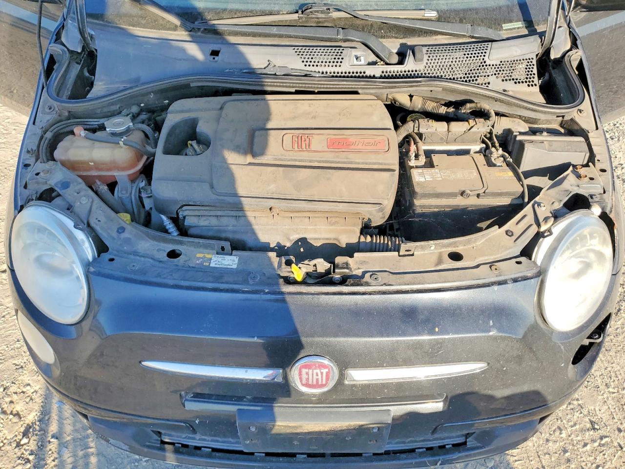 2013 Fiat 500 Pop Gray vin: 3C3CFFAR9DT673961