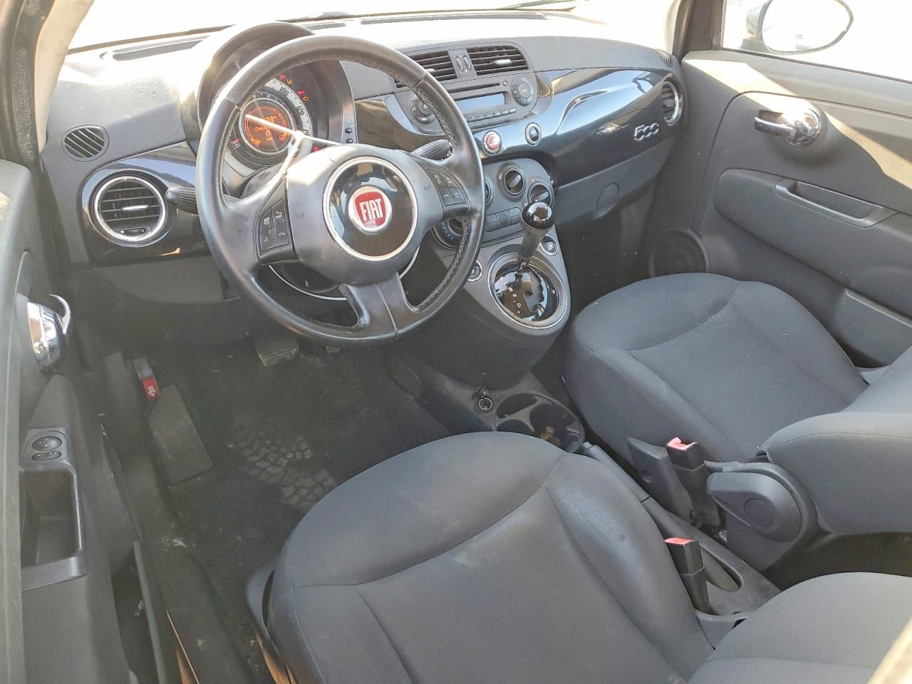 2013 Fiat 500 Pop Gray vin: 3C3CFFAR9DT673961