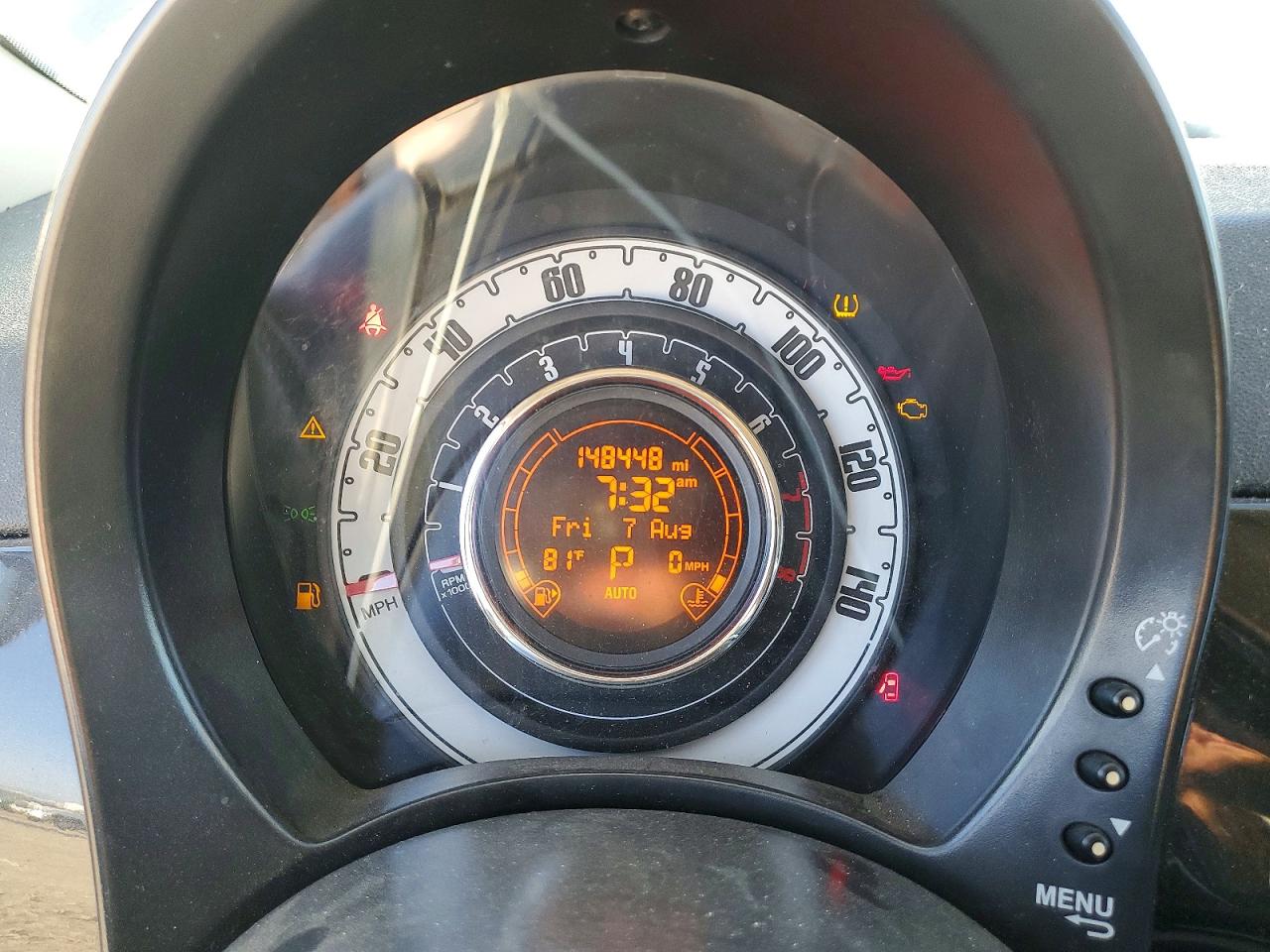 2013 Fiat 500 Pop Gray vin: 3C3CFFAR9DT673961