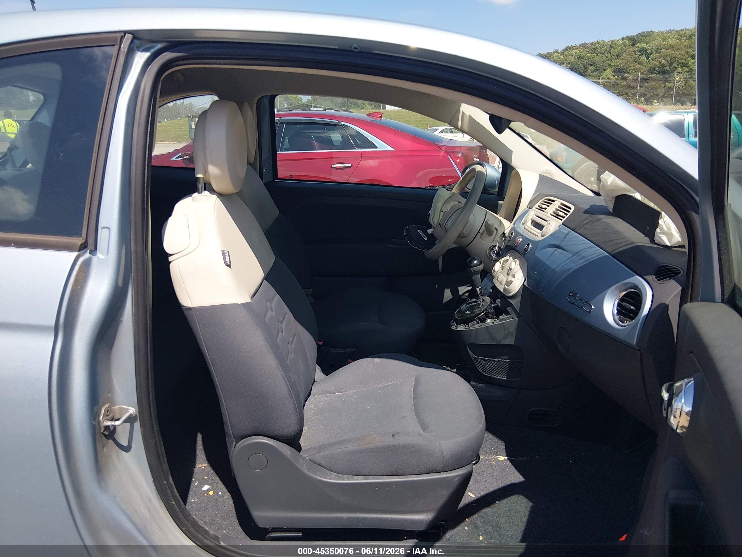 2014 Fiat 500 Pop Blue vin: 3C3CFFAR9ET169301