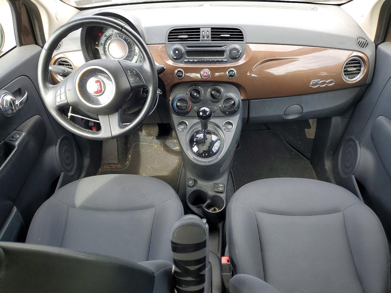 2015 Fiat 500 Pop Brown vin: 3C3CFFAR9FT656631