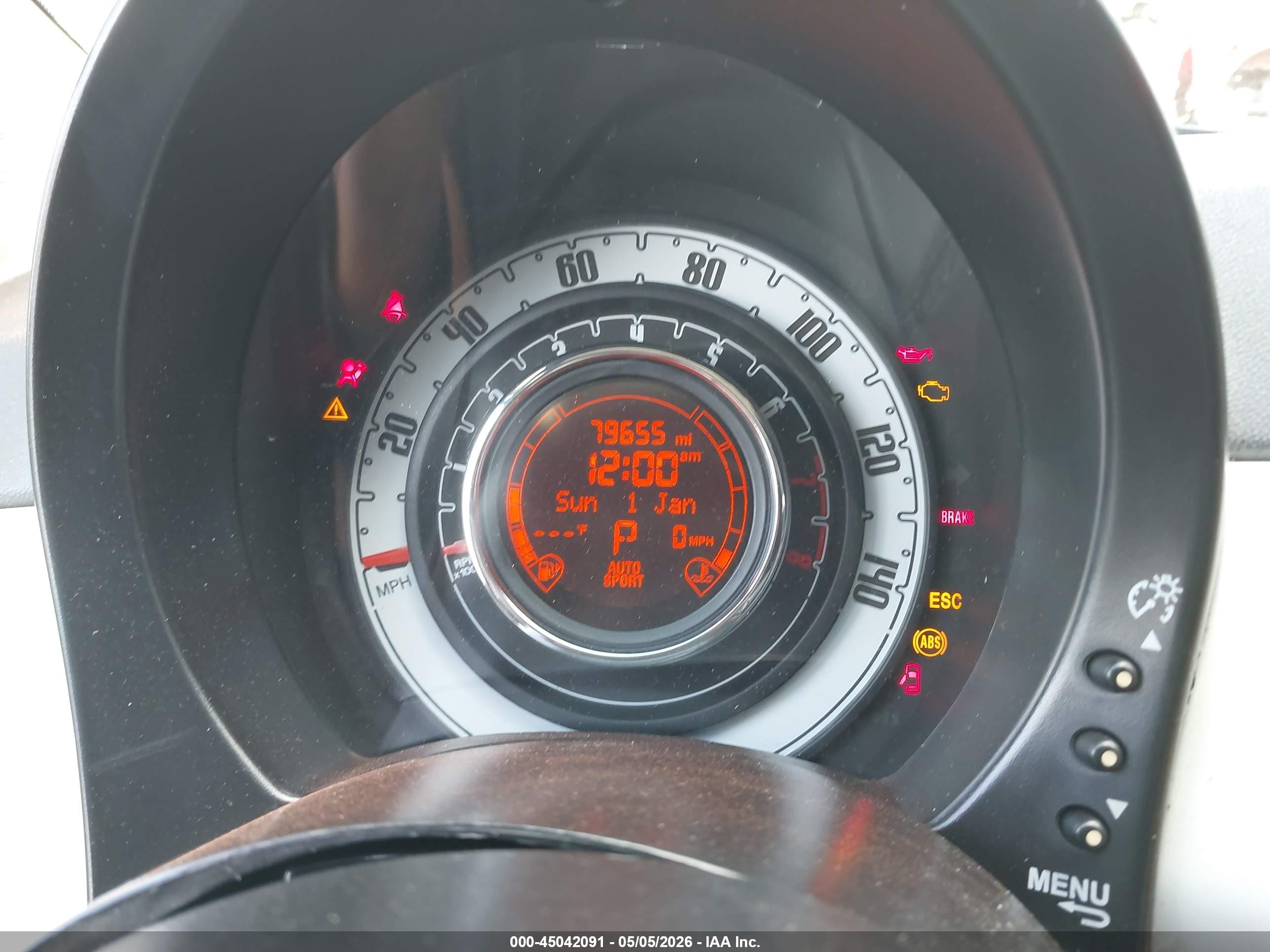 2013 Fiat 500 Pop White vin: 3C3CFFARXDT570371