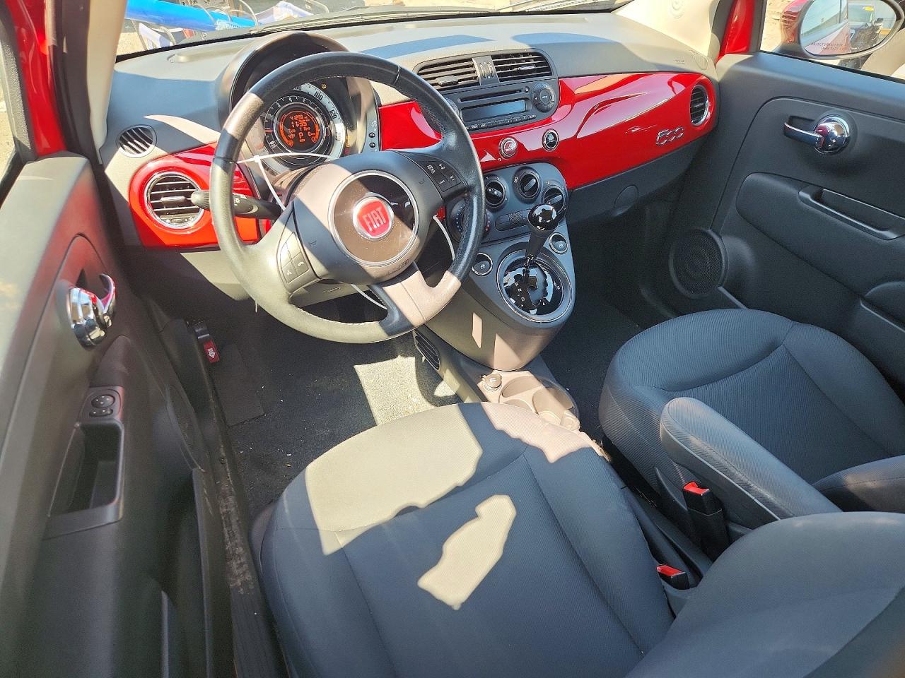 2014 Fiat 500 Pop Red vin: 3C3CFFARXET221728