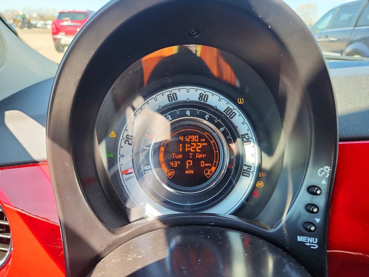 2014 Fiat 500 Pop Red vin: 3C3CFFARXET221728