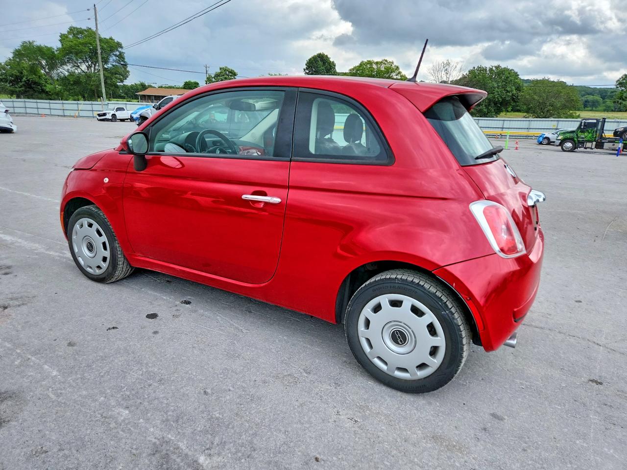 2014 Fiat 500 Pop Red vin: 3C3CFFARXET248914