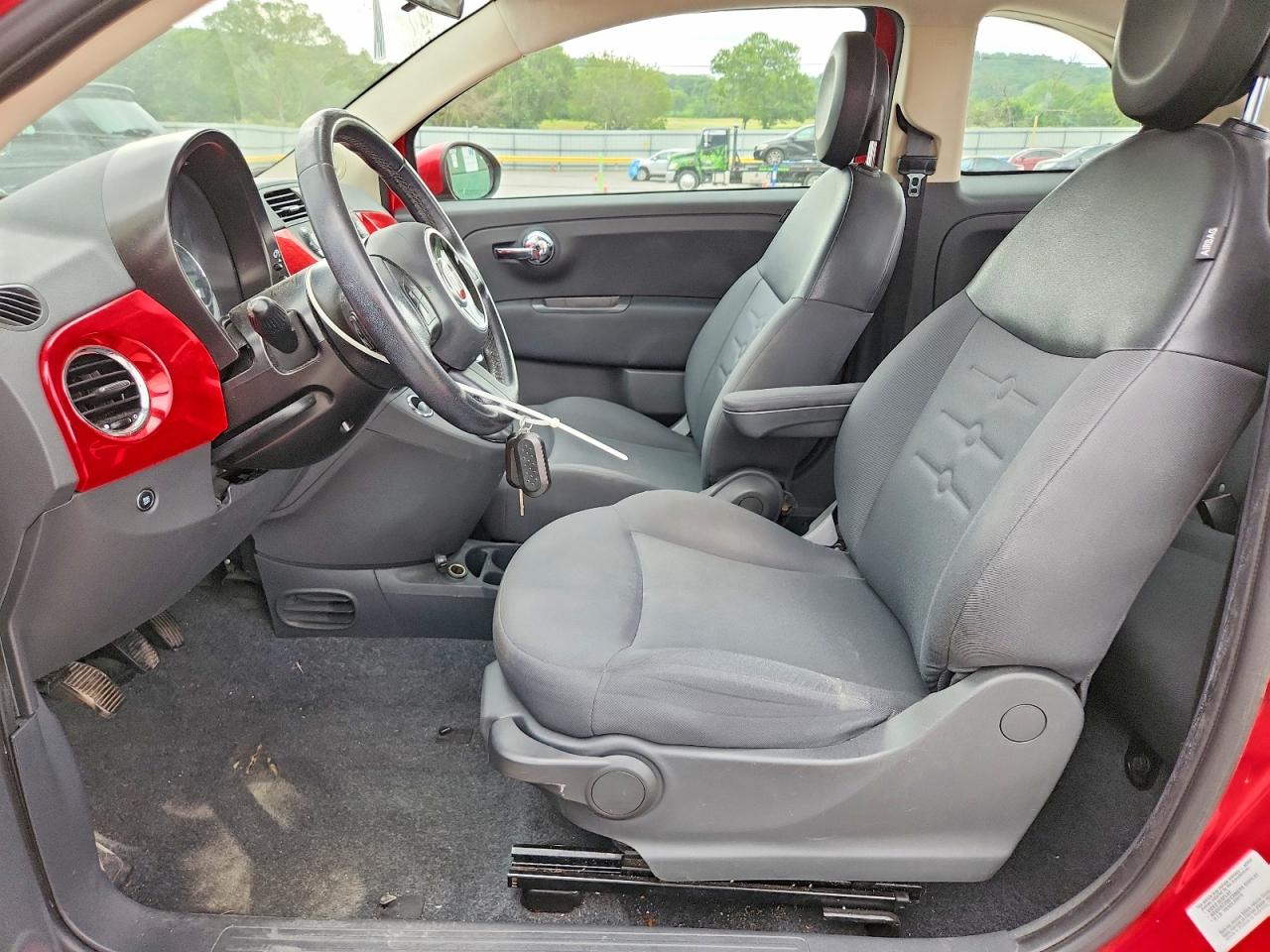 2014 Fiat 500 Pop Red vin: 3C3CFFARXET248914