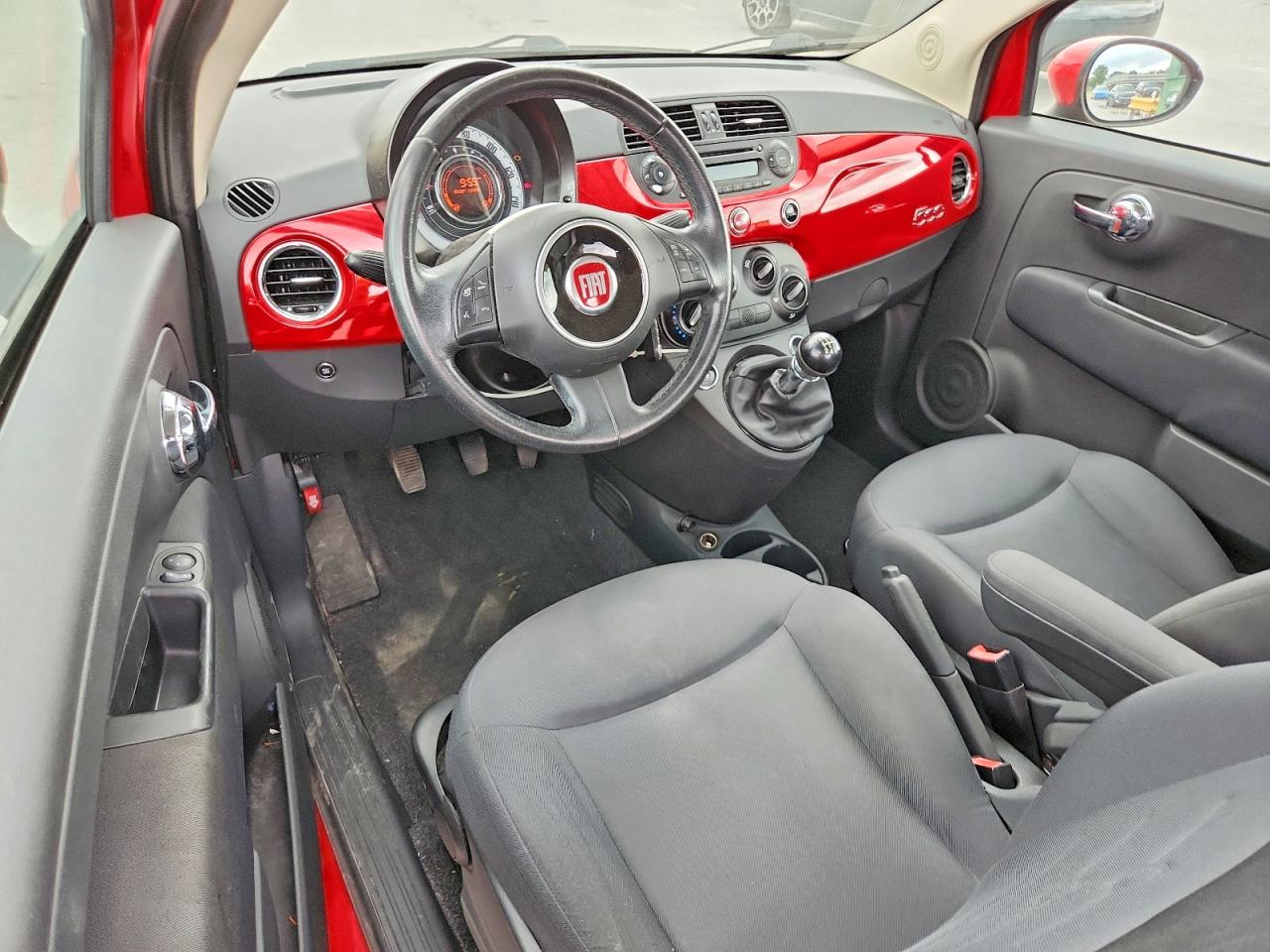 2014 Fiat 500 Pop Red vin: 3C3CFFARXET248914