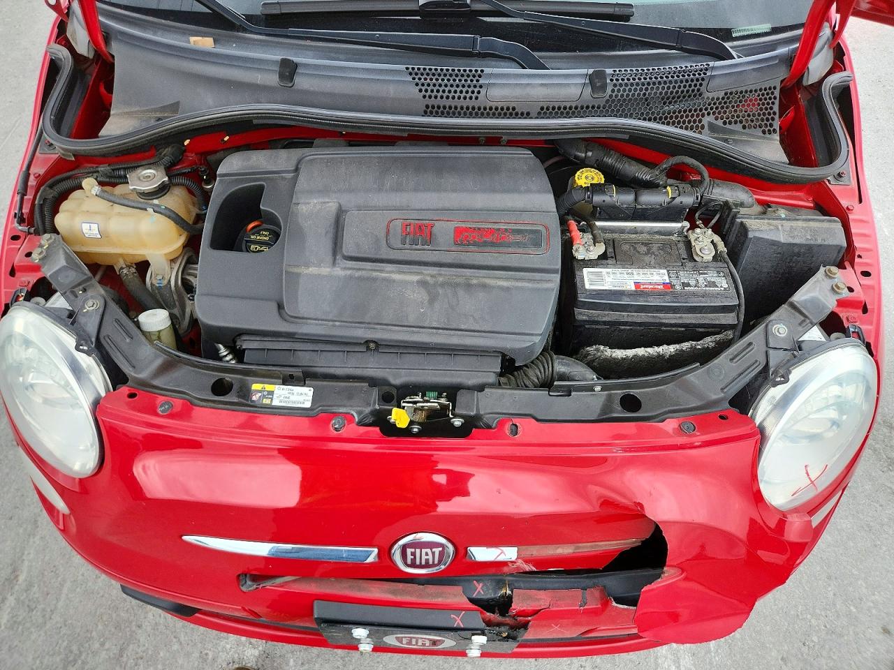 2014 Fiat 500 Pop Red vin: 3C3CFFARXET248914