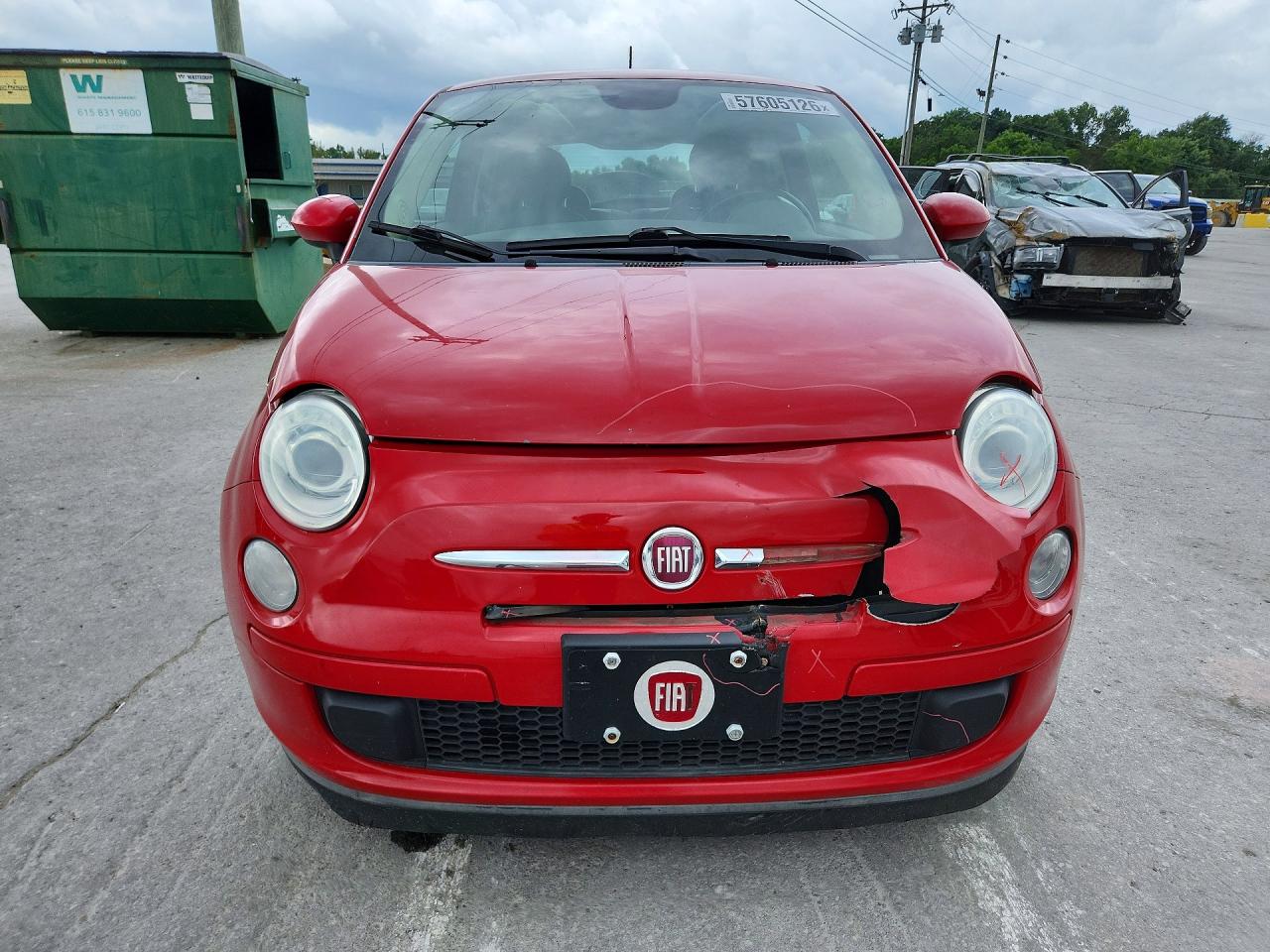 2014 Fiat 500 Pop Red vin: 3C3CFFARXET248914