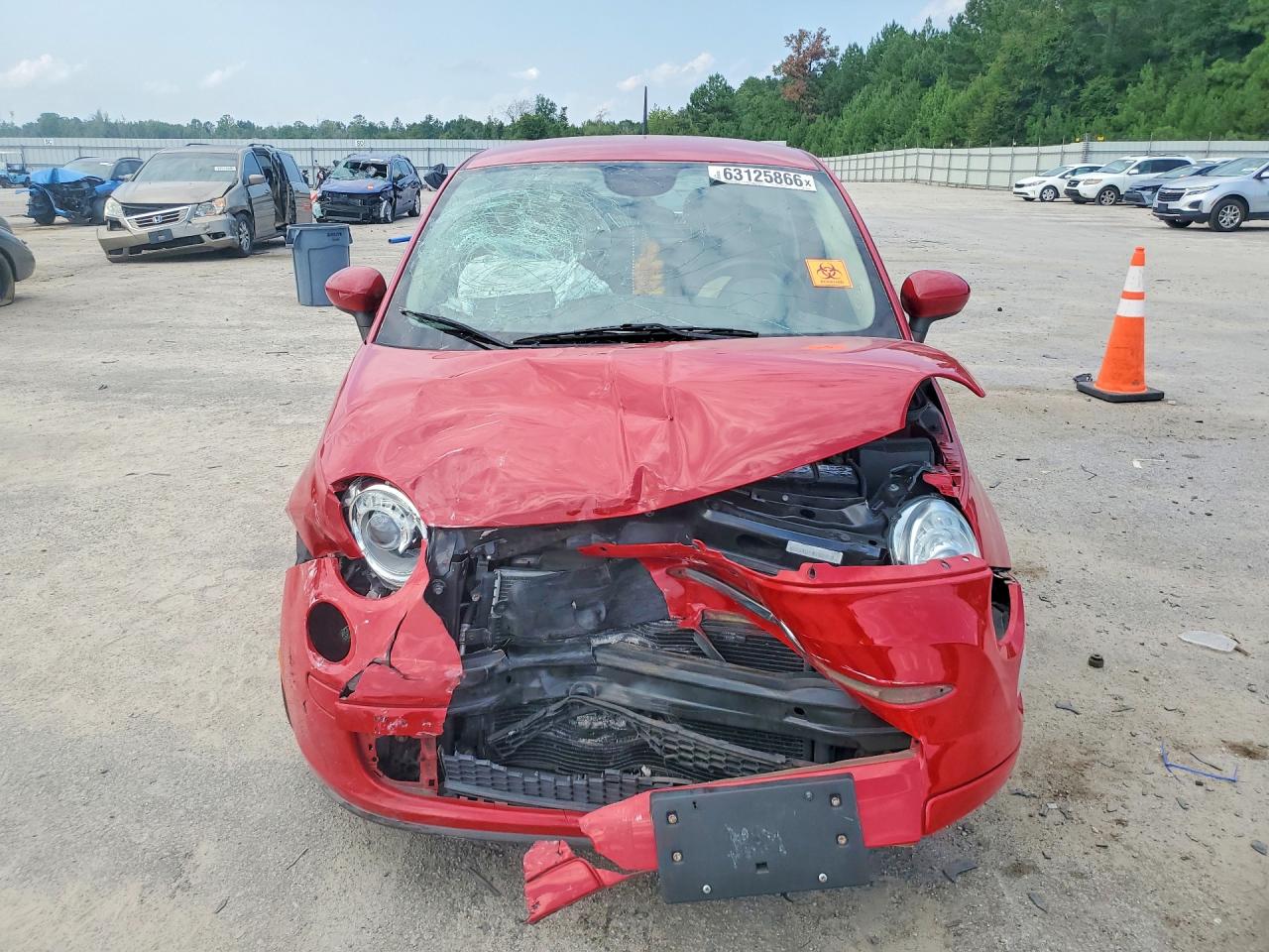 2014 Fiat 500 Pop Red vin: 3C3CFFARXET263428