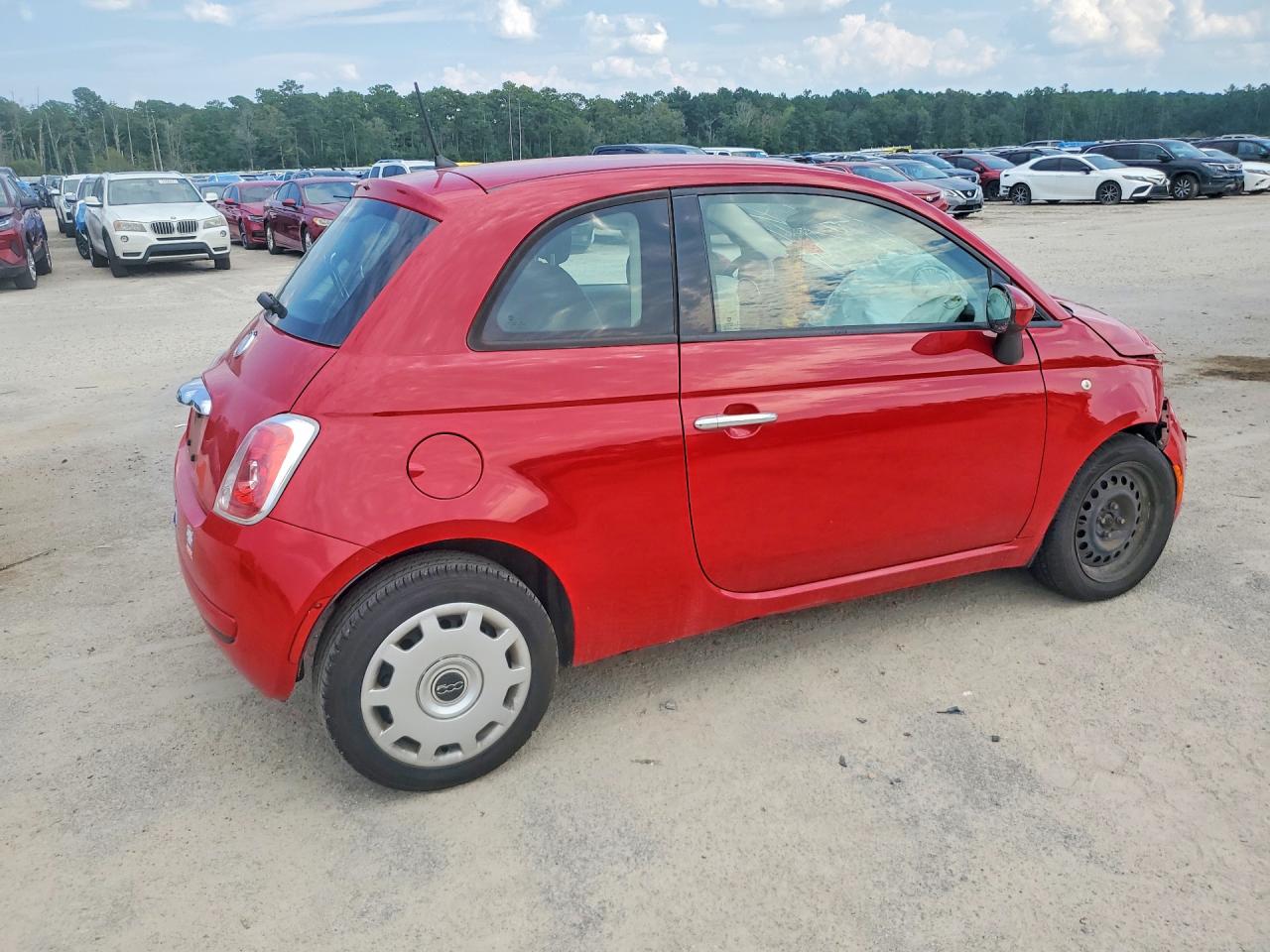 2014 Fiat 500 Pop Red vin: 3C3CFFARXET263428