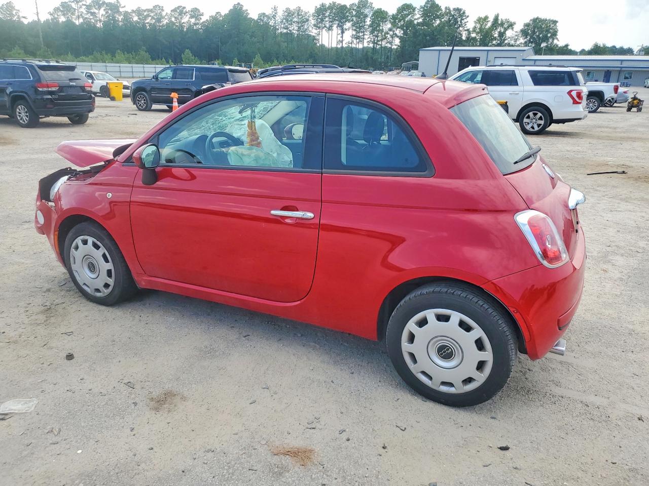 2014 Fiat 500 Pop Red vin: 3C3CFFARXET263428