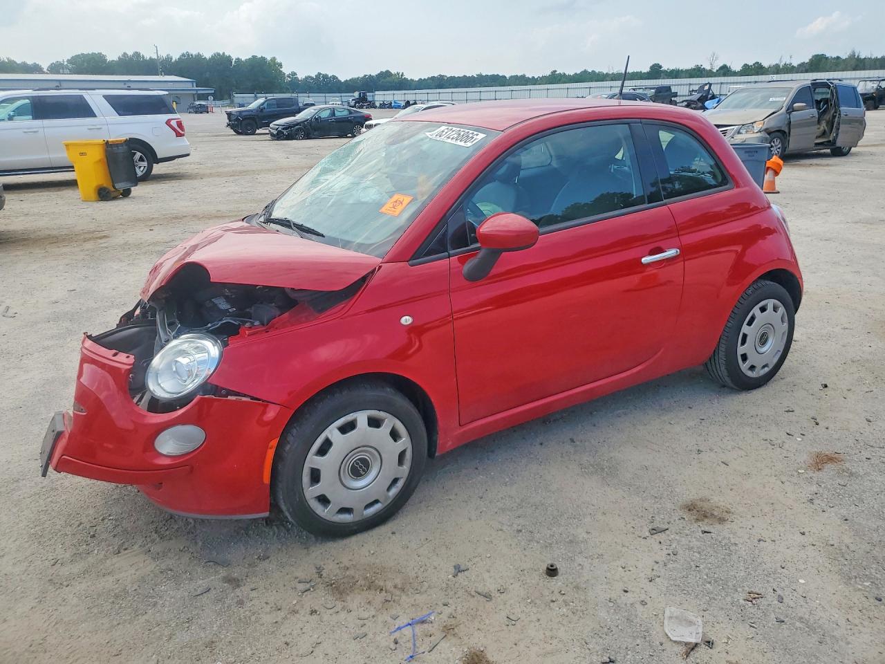 2014 Fiat 500 Pop Red vin: 3C3CFFARXET263428