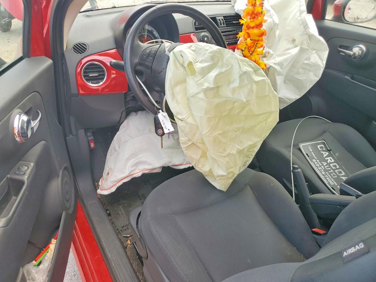 2014 Fiat 500 Pop Red vin: 3C3CFFARXET263428