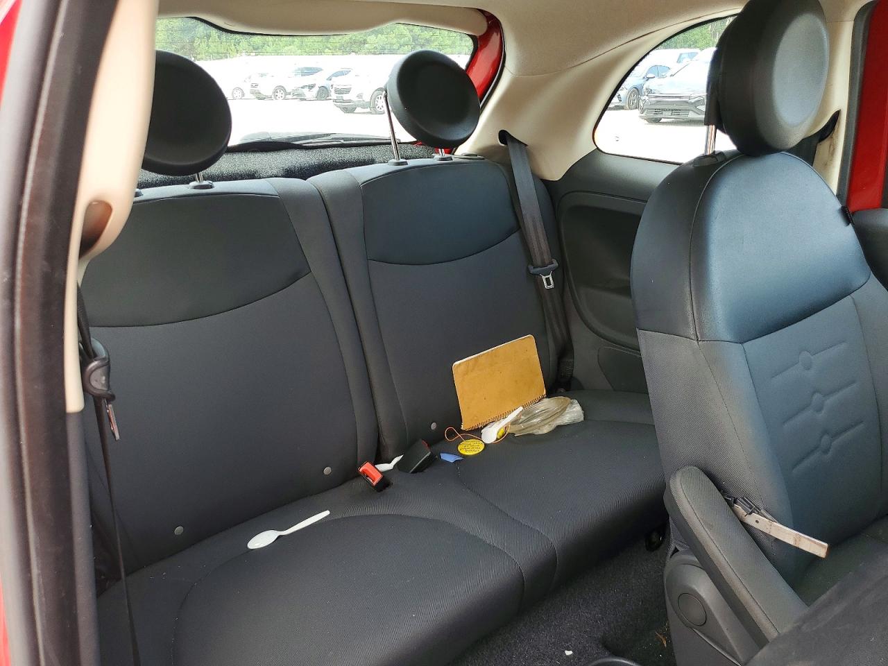 2014 Fiat 500 Pop Red vin: 3C3CFFARXET263428