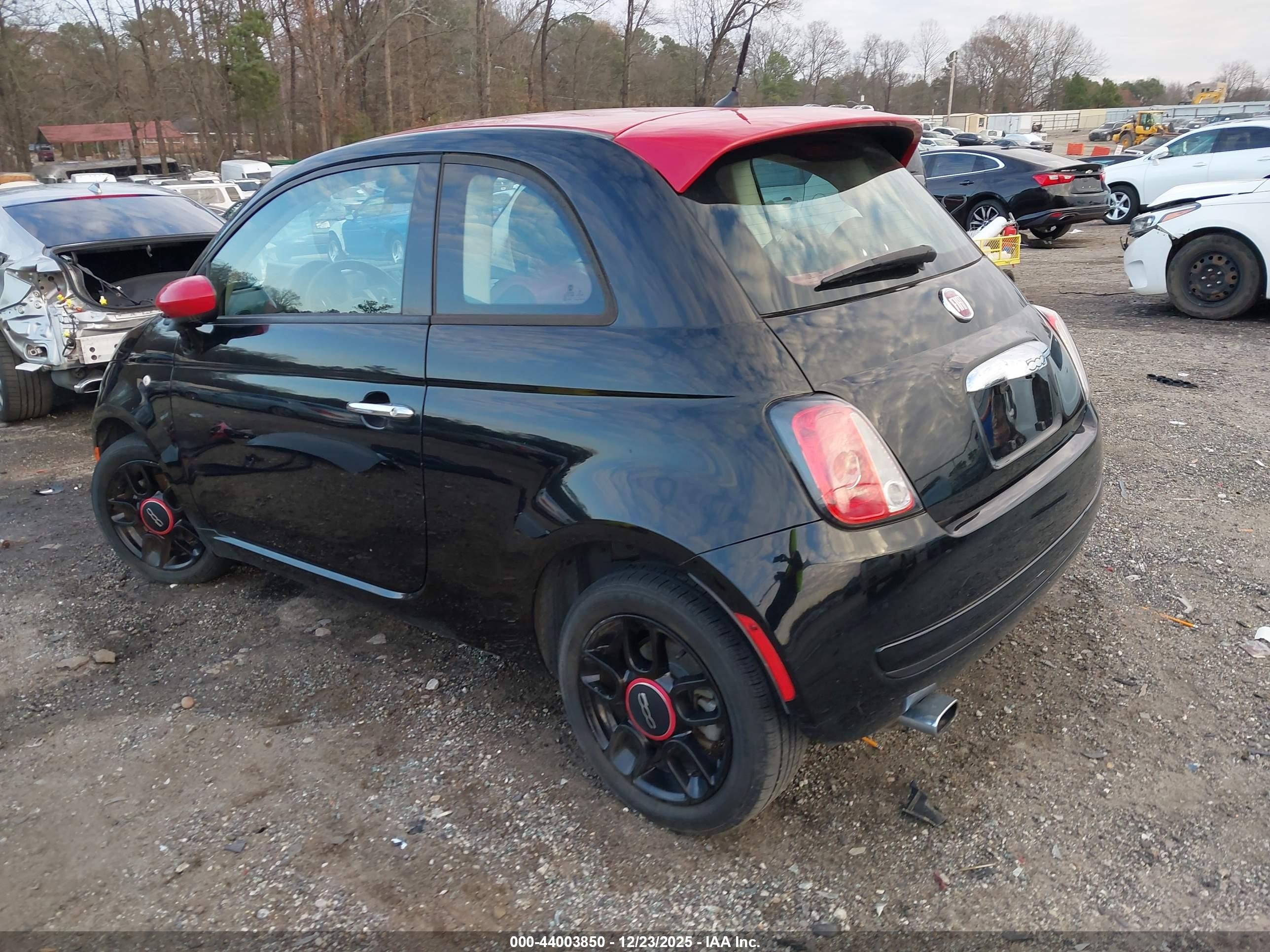 2015 Fiat 500 Ribelle Black vin: 3C3CFFARXFT612525