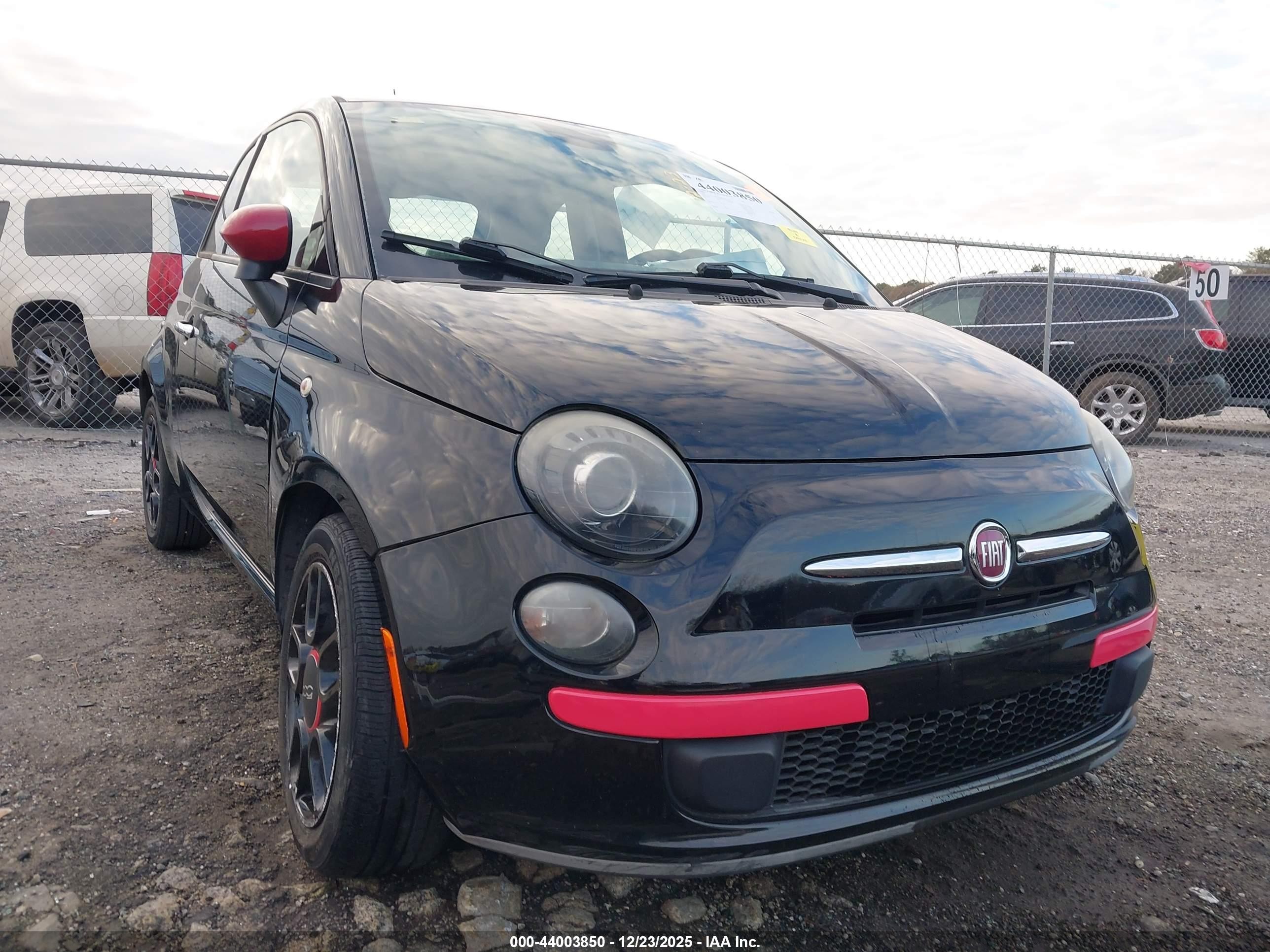 2015 Fiat 500 Ribelle Black vin: 3C3CFFARXFT612525