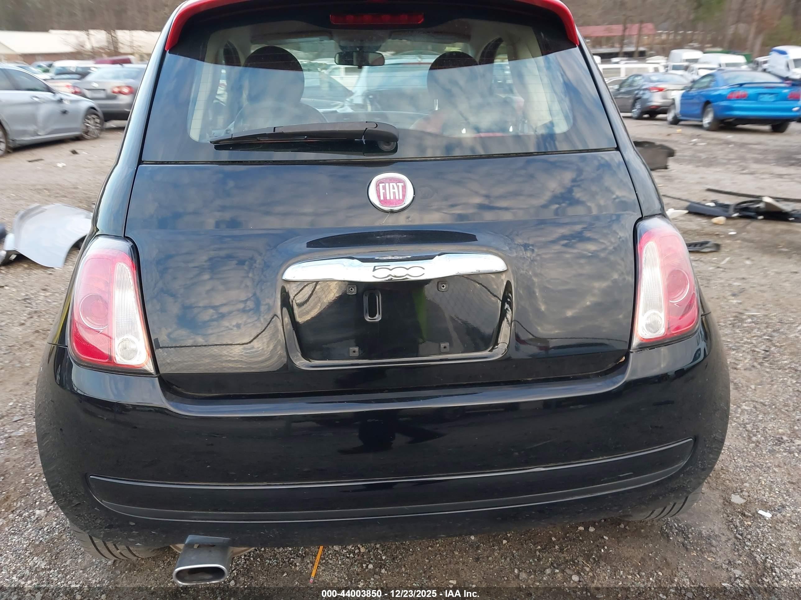 2015 Fiat 500 Ribelle Black vin: 3C3CFFARXFT612525
