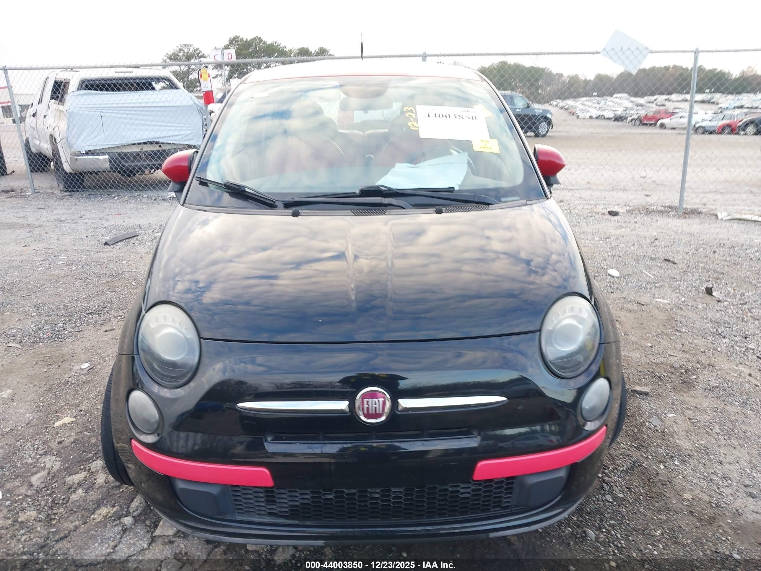 2015 Fiat 500 Ribelle Black vin: 3C3CFFARXFT612525