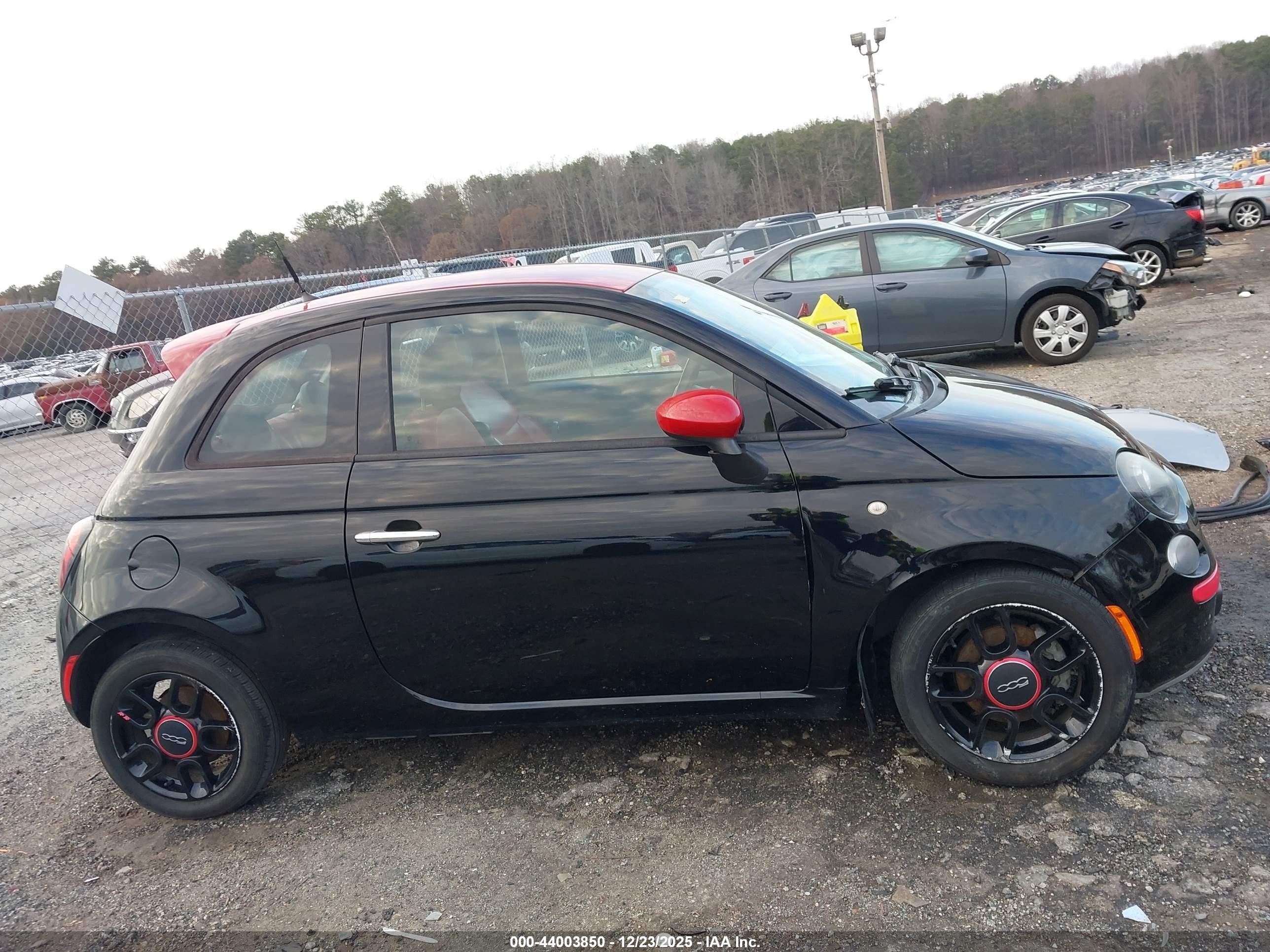 2015 Fiat 500 Ribelle Black vin: 3C3CFFARXFT612525
