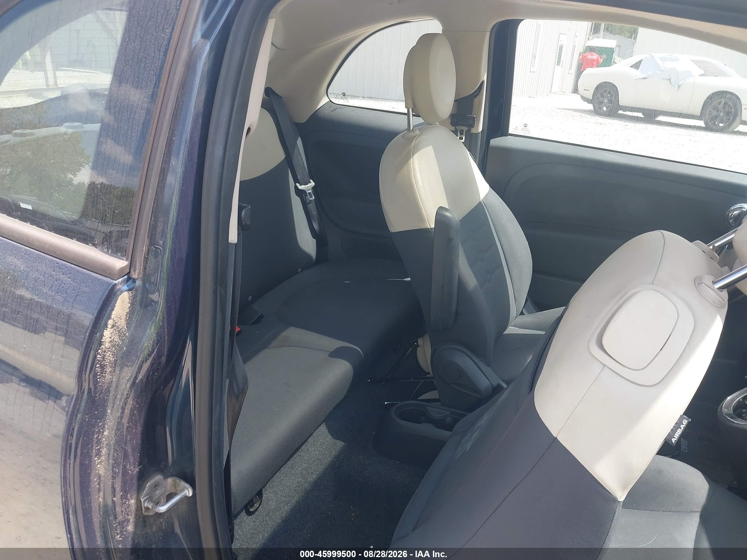 2015 Fiat 500 Pop Blue vin: 3C3CFFARXFT653172