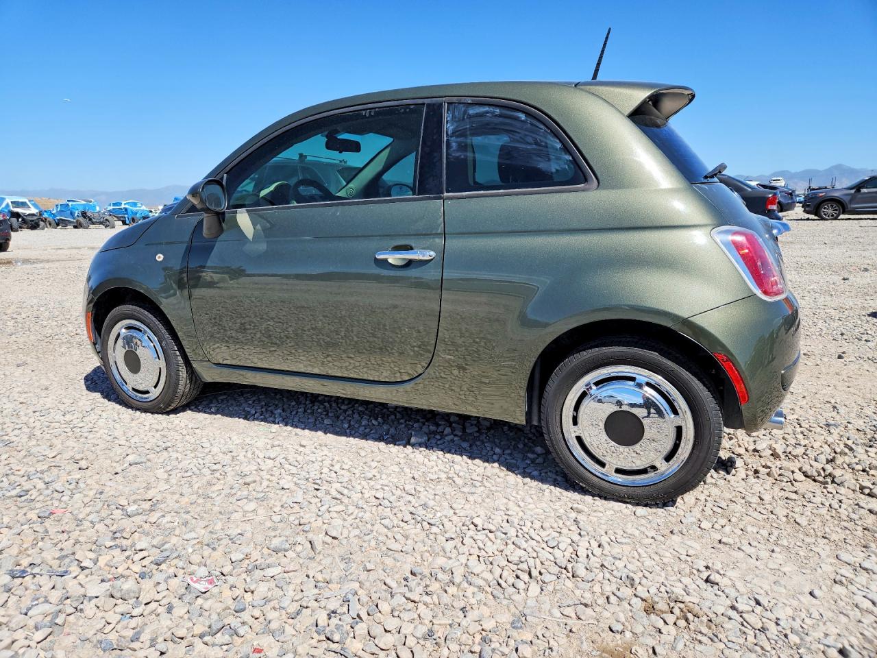 2015 Fiat 500 Pop Green vin: 3C3CFFARXFT710230