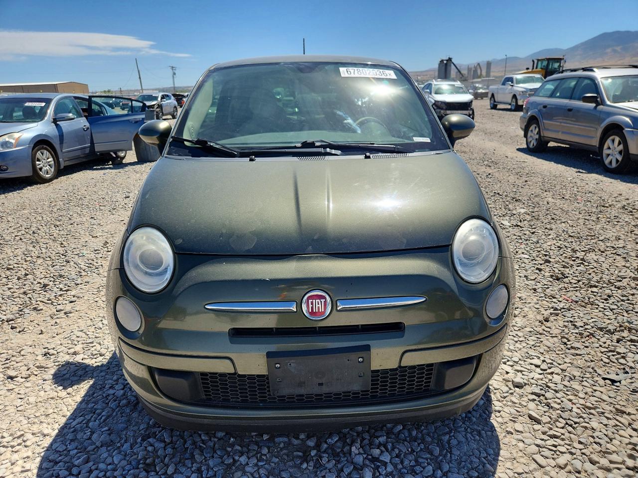 2015 Fiat 500 Pop Green vin: 3C3CFFARXFT710230