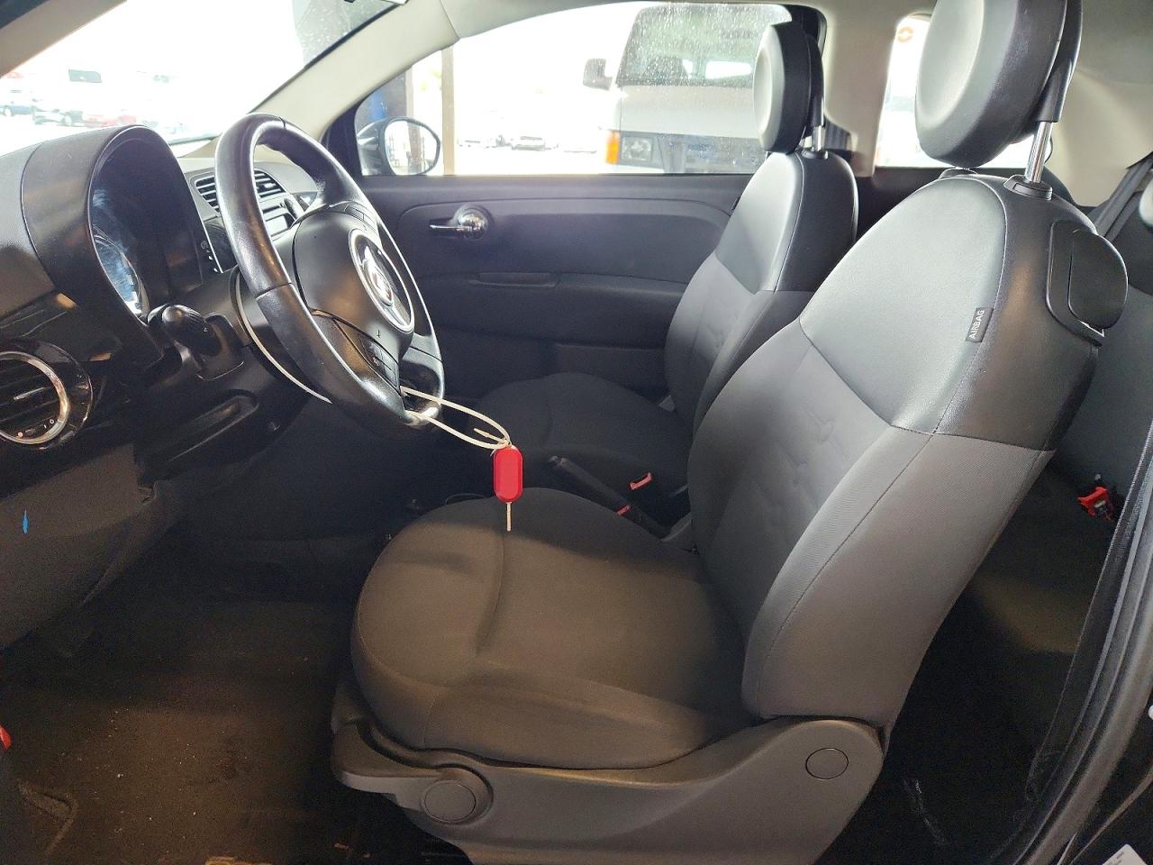 2015 Fiat 500 Black vin: 3C3CFFARXFT716495