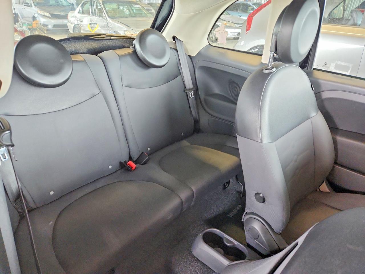 2015 Fiat 500 Black vin: 3C3CFFARXFT716495